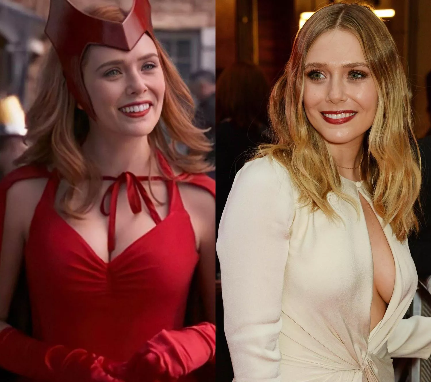 Late night jerk session for Elizabeth Olsen? Would love to get bi for her