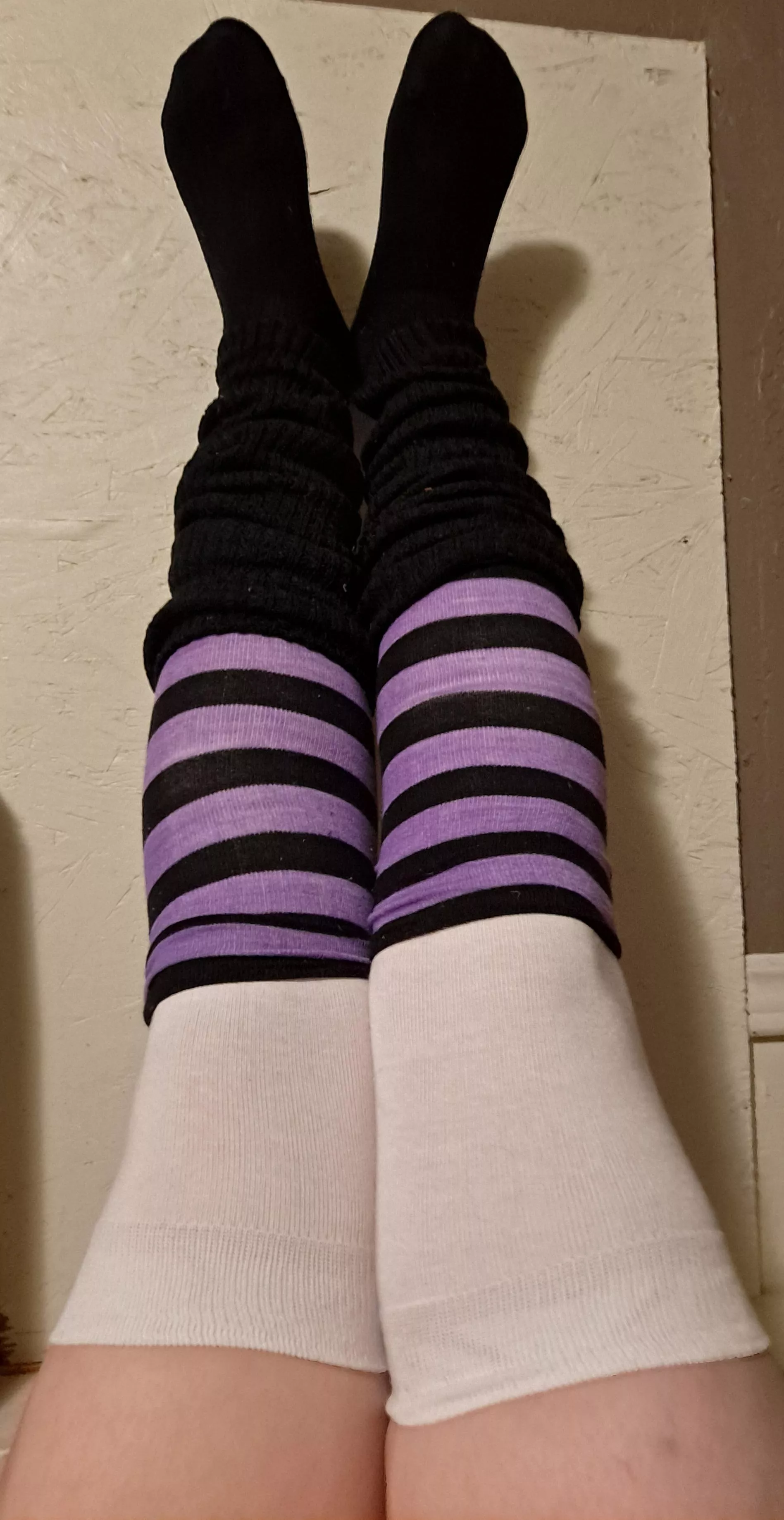 Layers, layers and more layers. I'm addicted to socks!