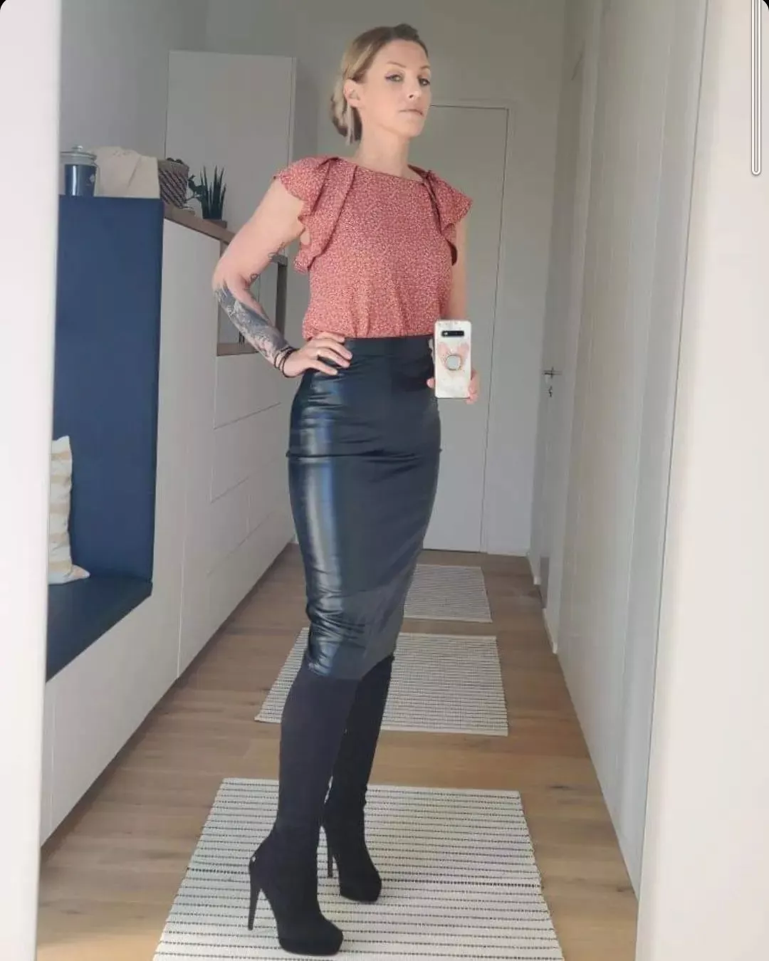 Leather Selfie