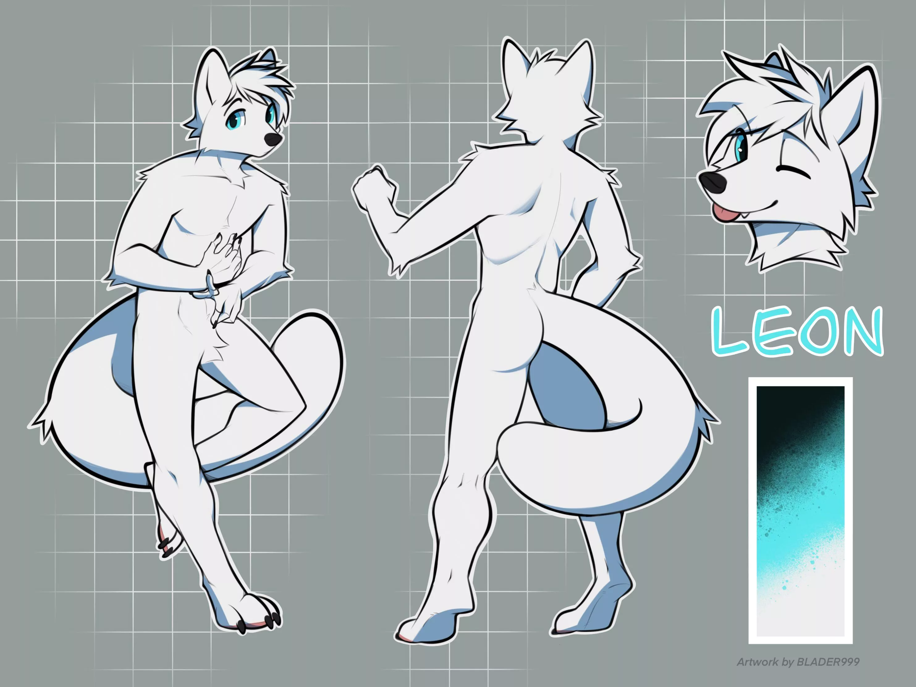 Leon Ref - Art by me @masterblader191 (Twitter)