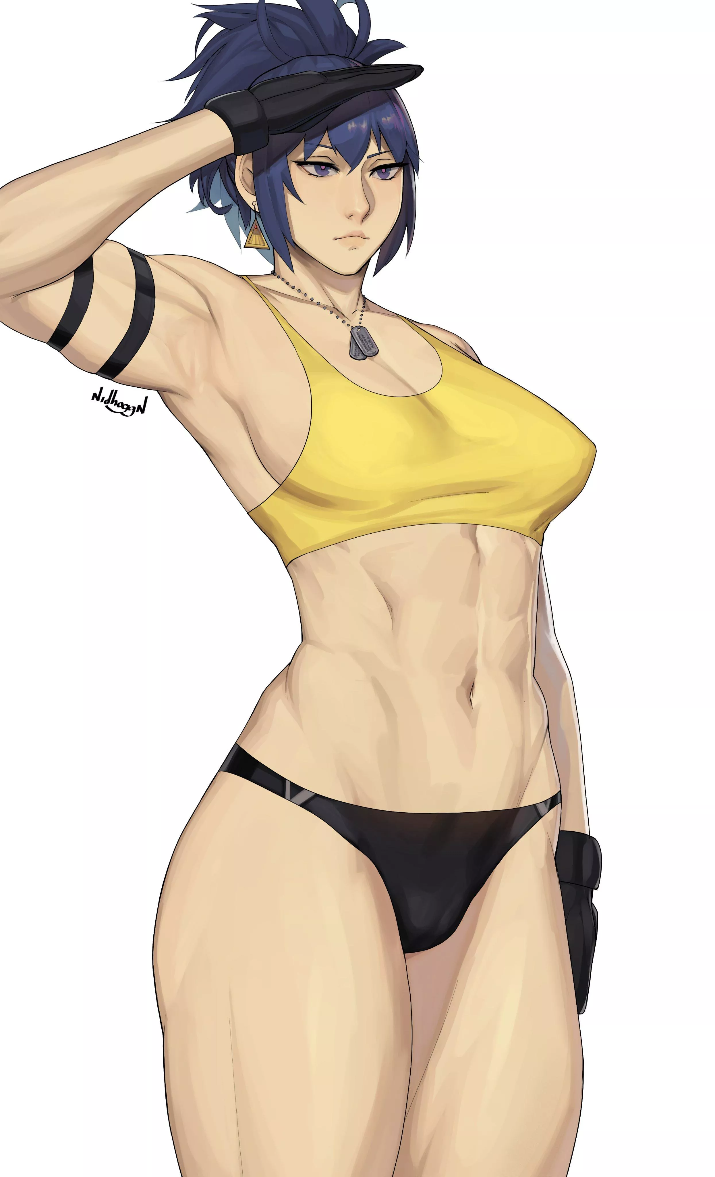 Leona.(@NidhoggN)[KOF]