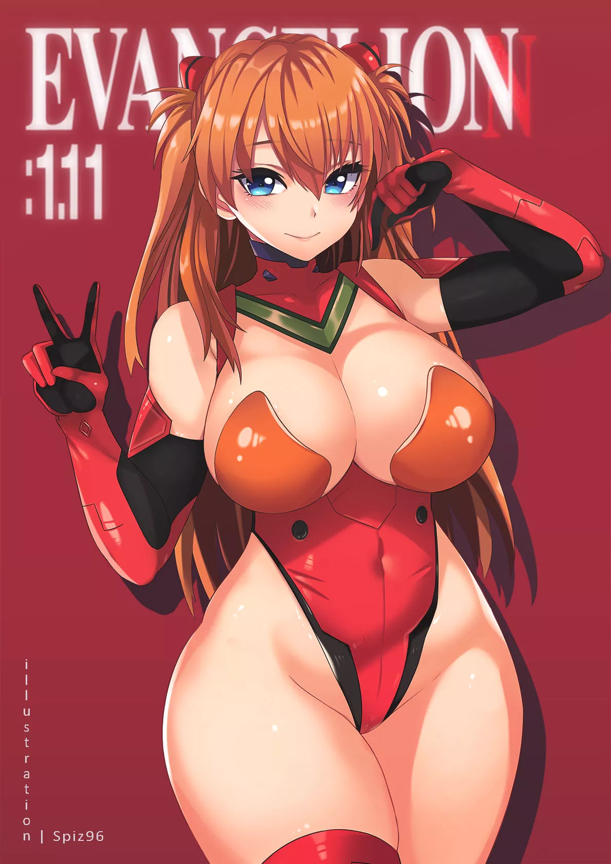 Leotard Blush Asuka (Spiz ) [Evangelion]