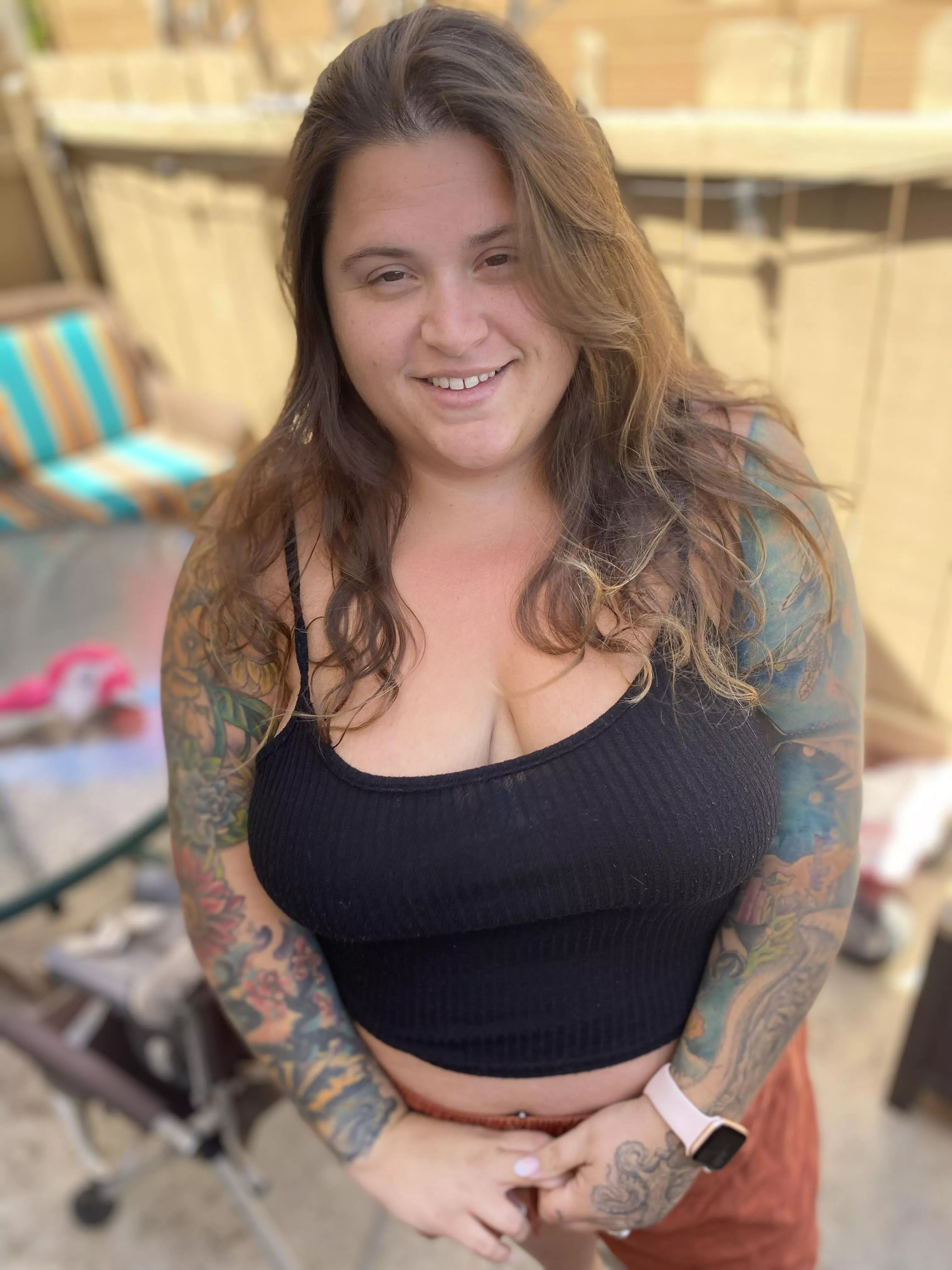 let this bbw covered in ink with big naturals titties quench your thirst!