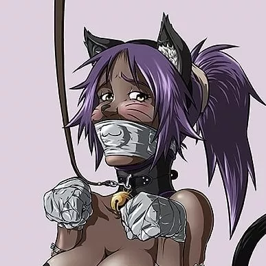 LF color source : bondage, Cat girl