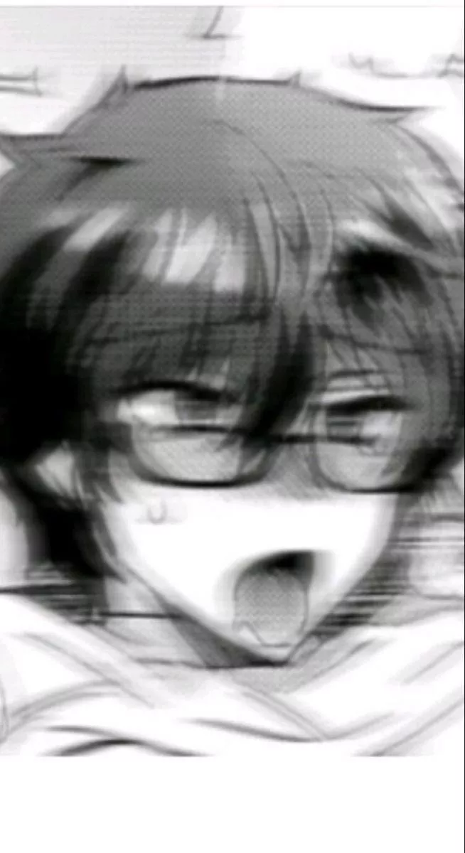 LF Mono Source: 1boy, glasses, ahegao