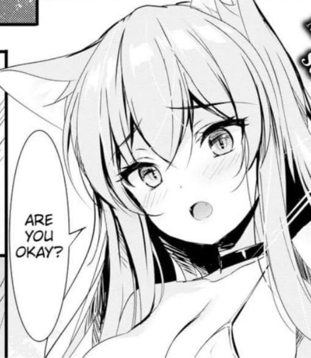 LF MONO SOURCE: catgirl â€are you okay?â€