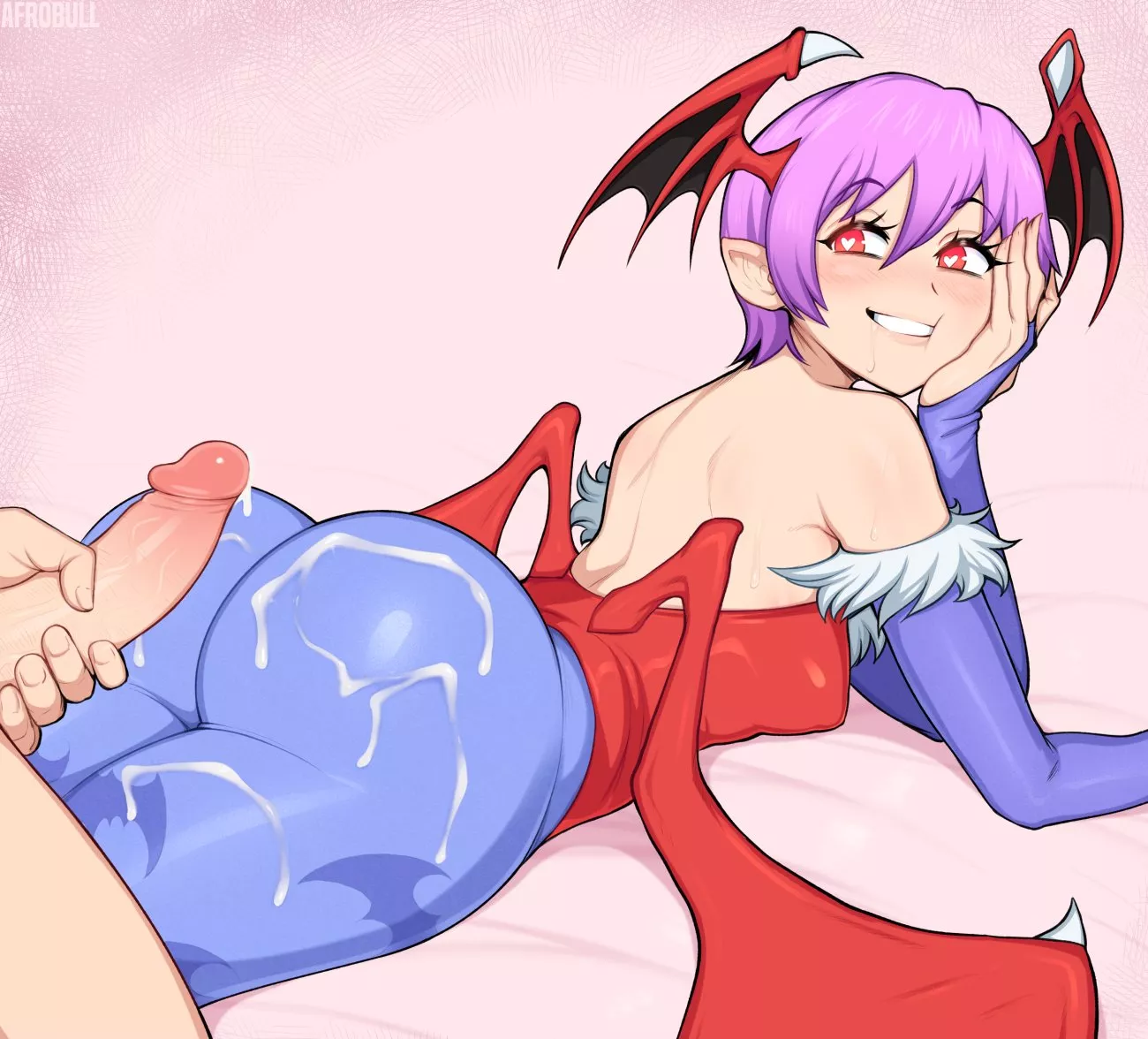 Lilith Aensland needs more (Afrobull) [Darkstalkers]