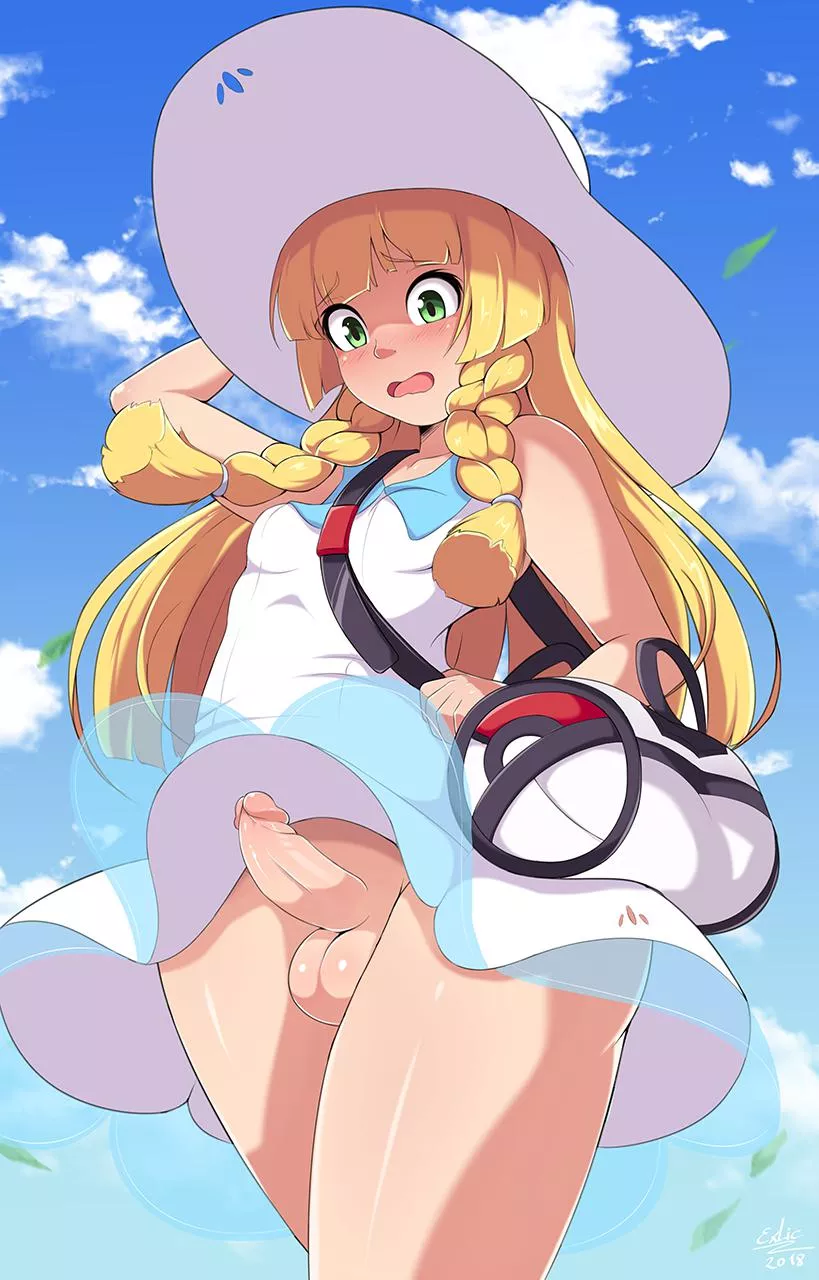 Lillie's windy surprise