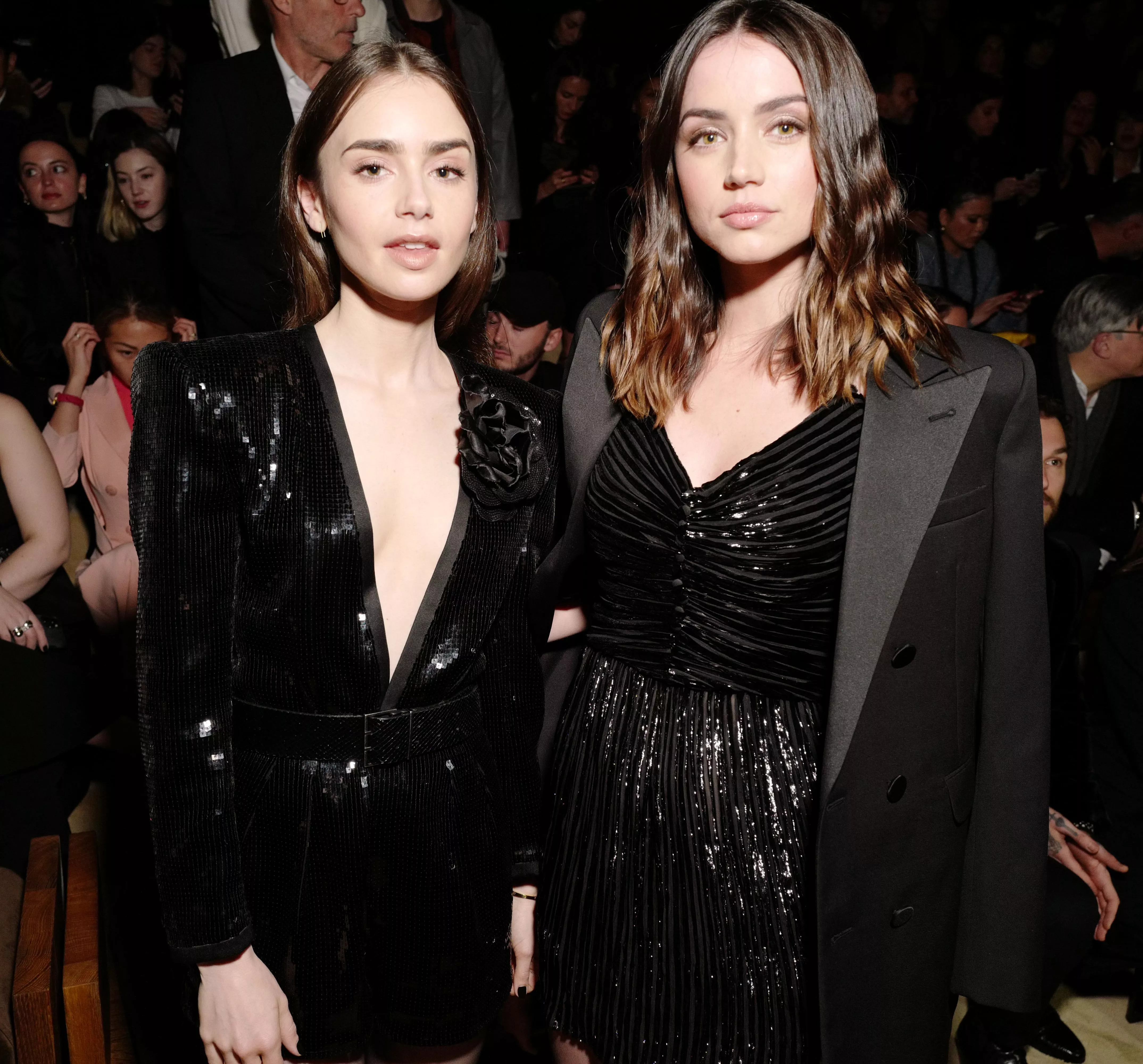 Lily Collins and Ana de Armas