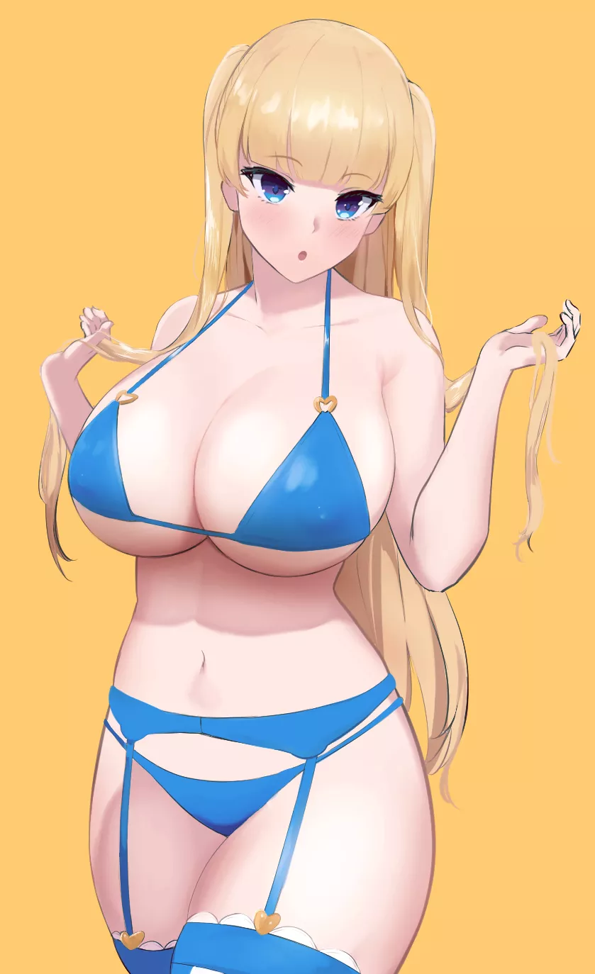 Lina Blue Bikini Lust (Nayutayutautau) [Original]