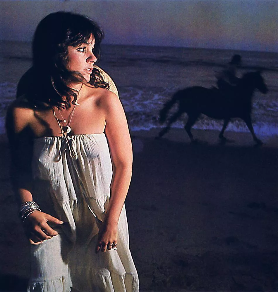 Linda Ronstadt album cover Hasten Down the Wind