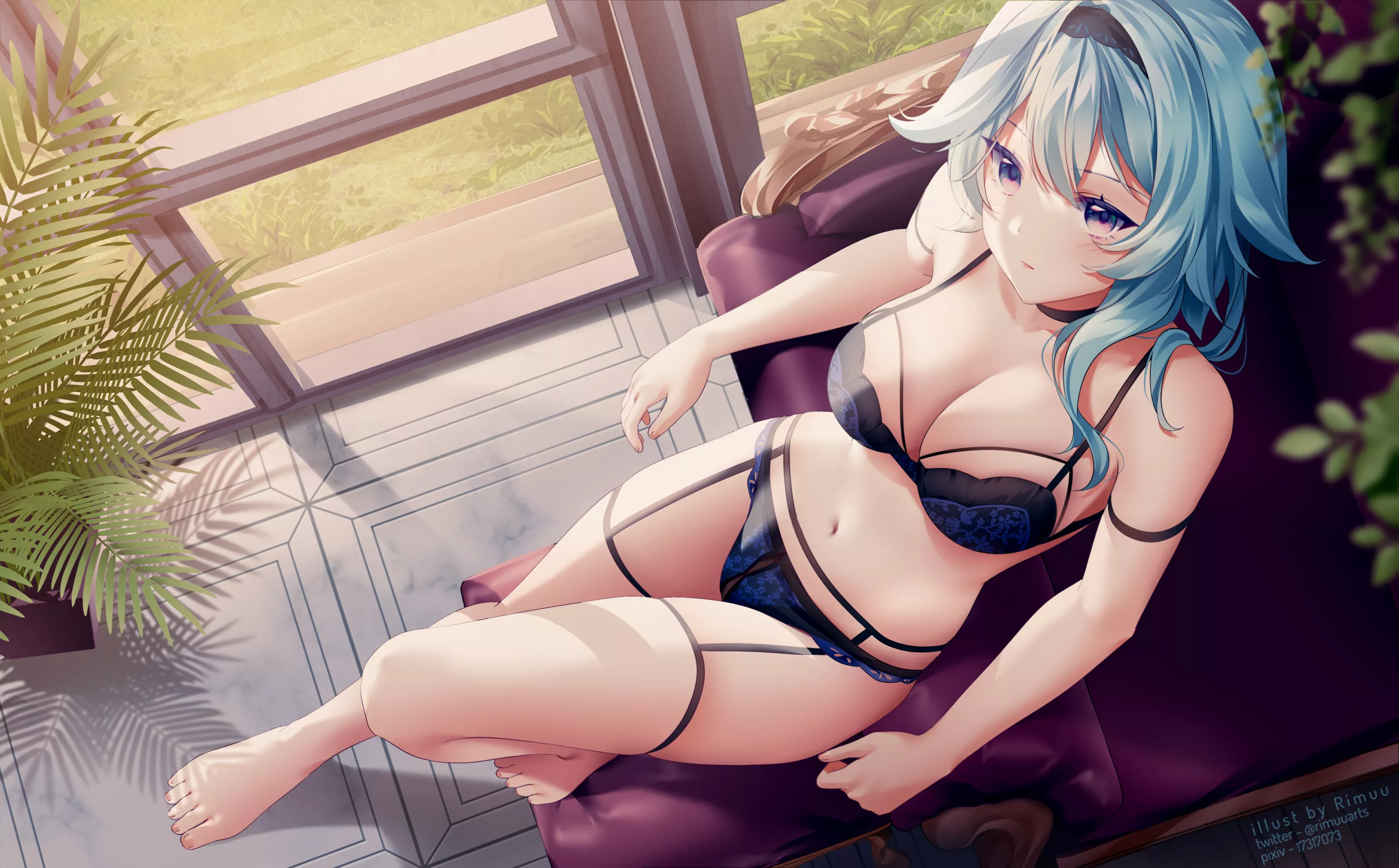 Lingerie Eula [Genshin Impact]