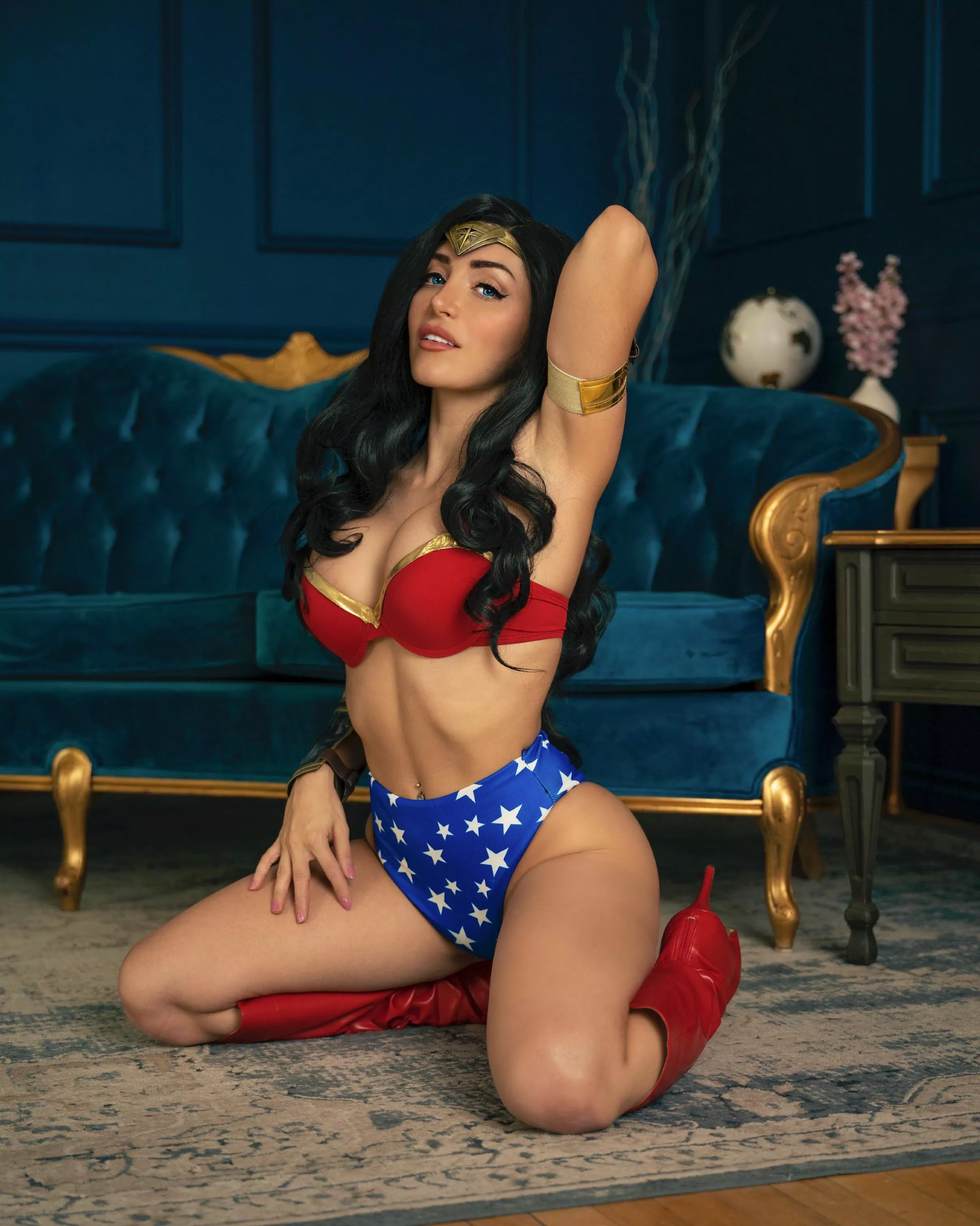 Lisa.mancinerh as Wonder Woman