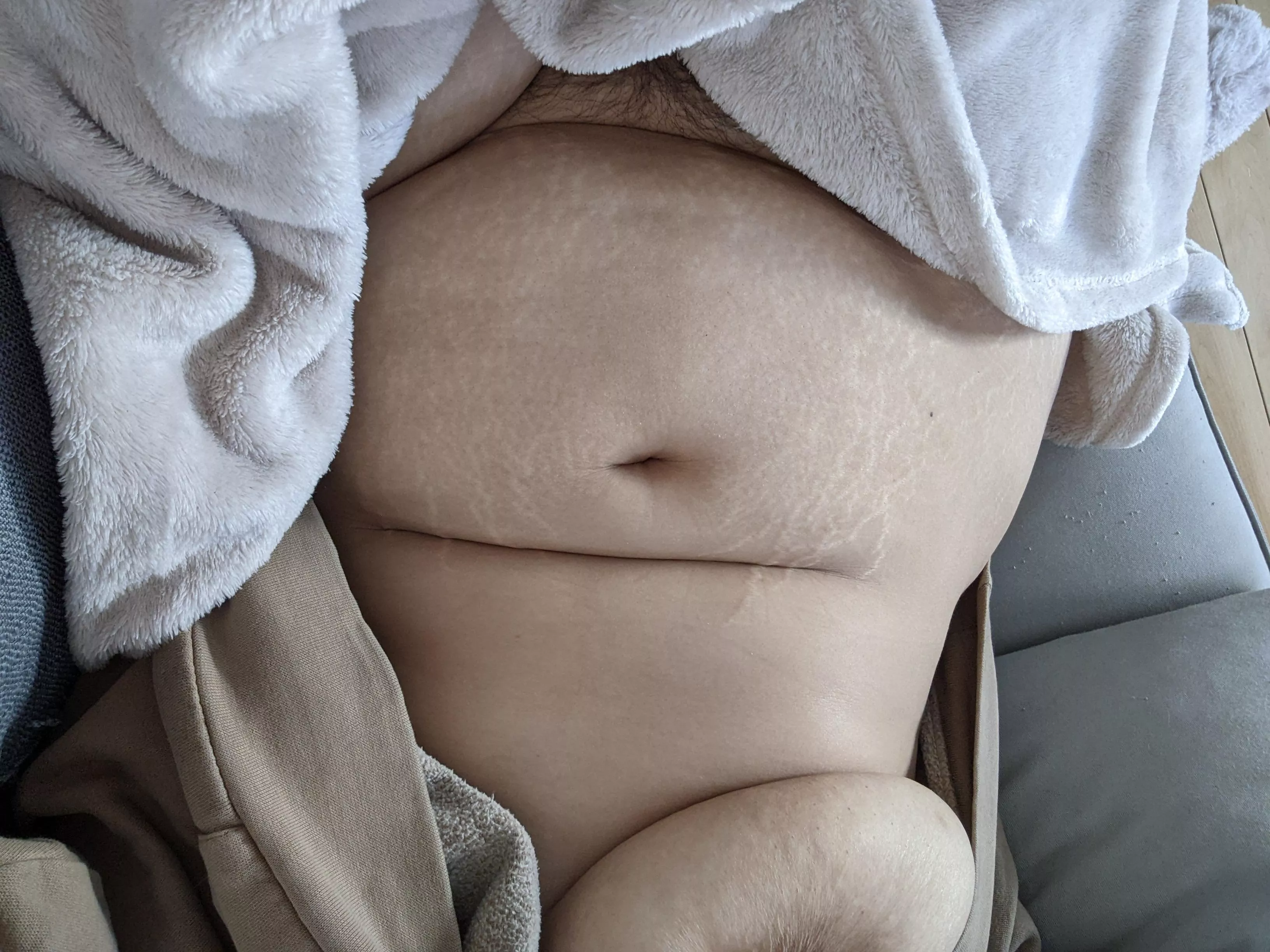 little belly in the morning