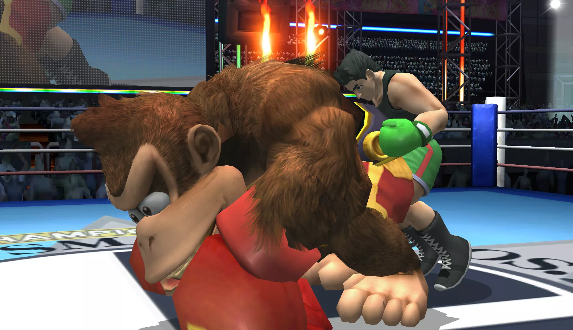 Little Mac vs DK good ending