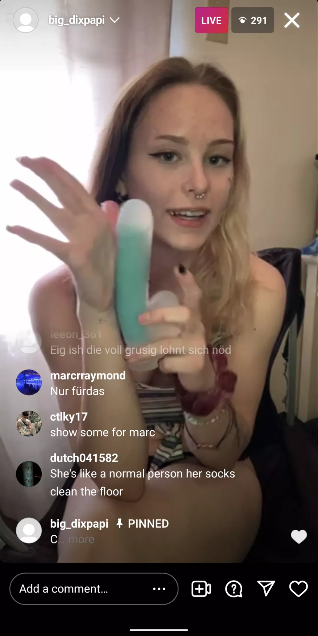 live now! donate for her to ride