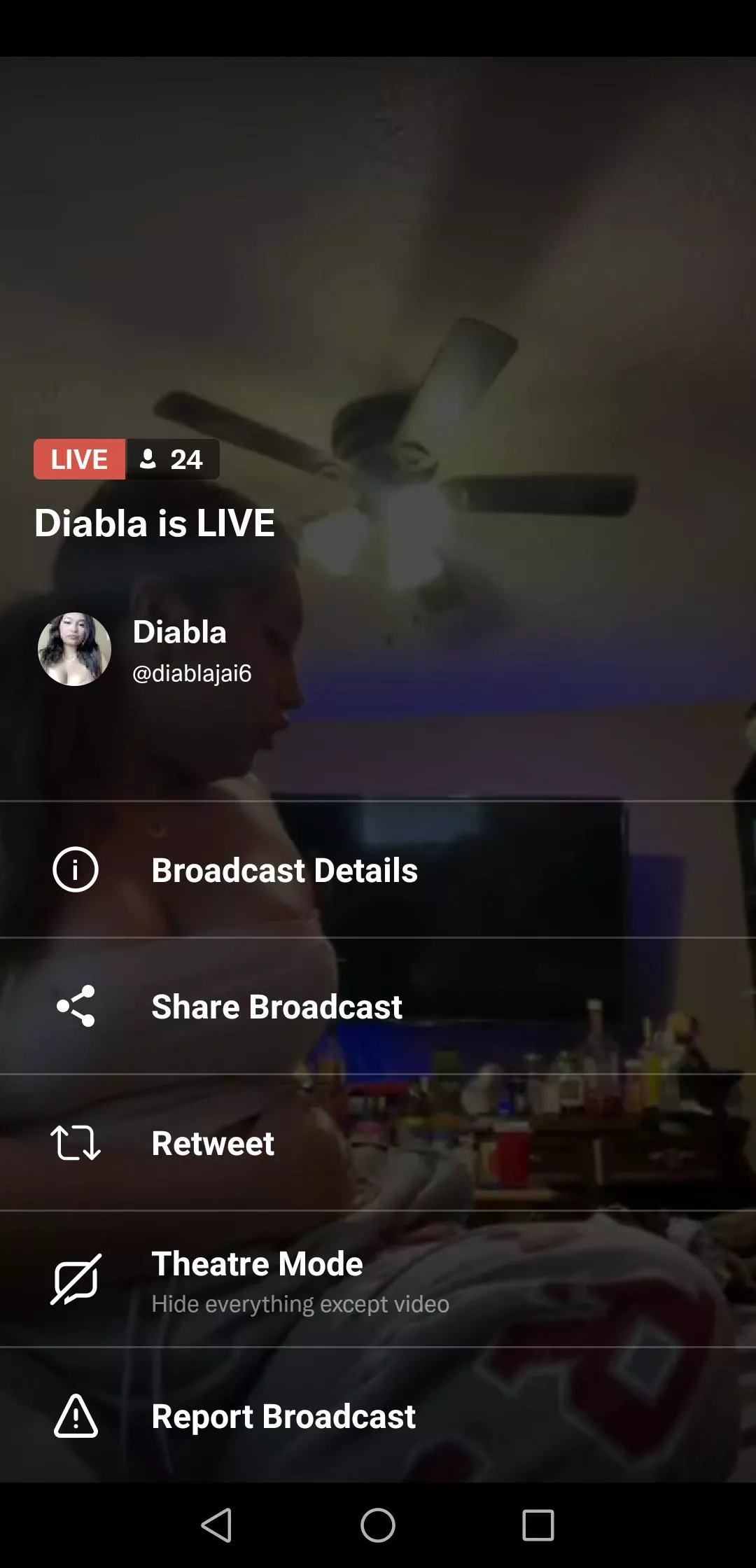 Live now on Twitter