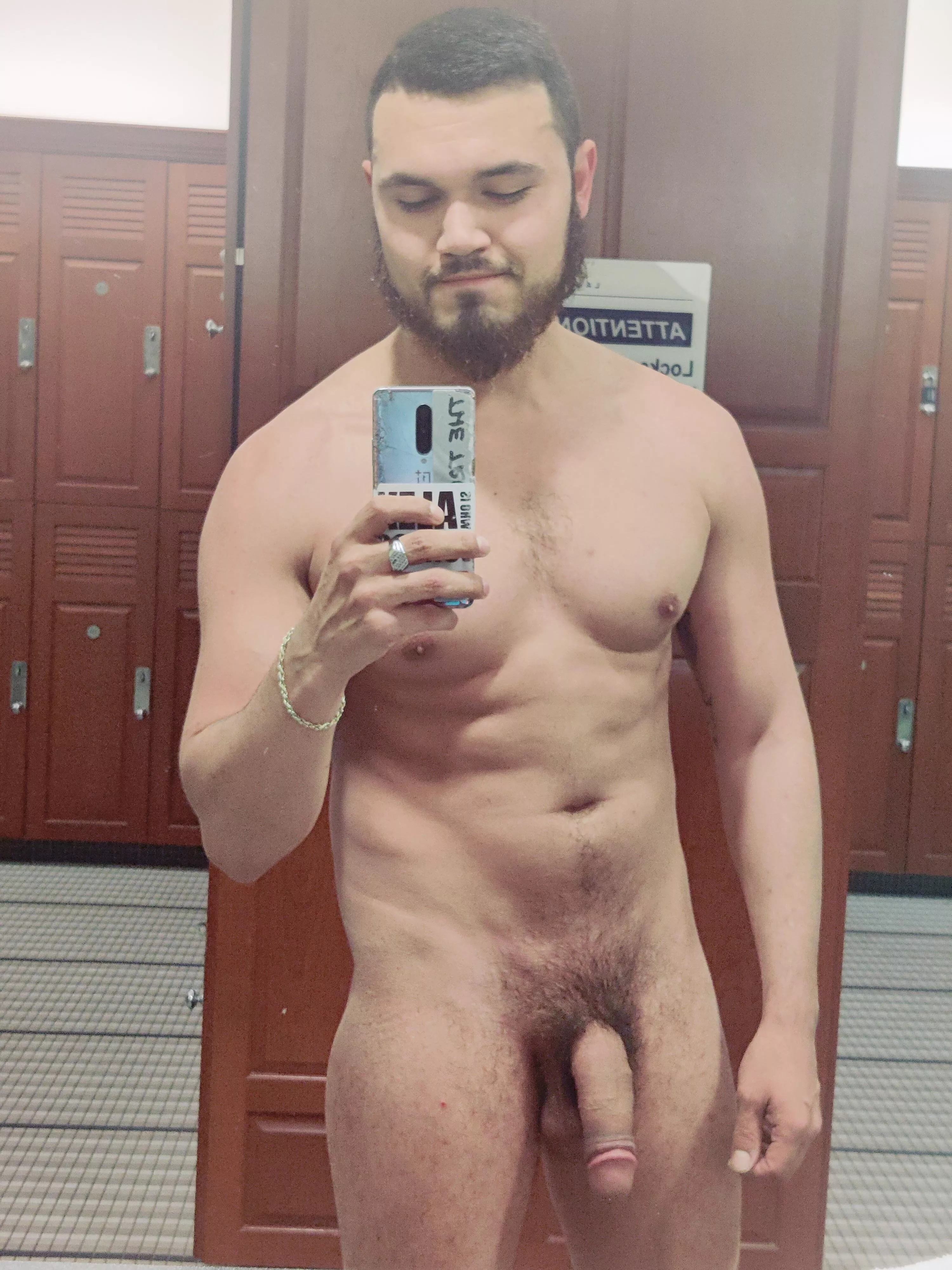 Locker room nudes are always fun