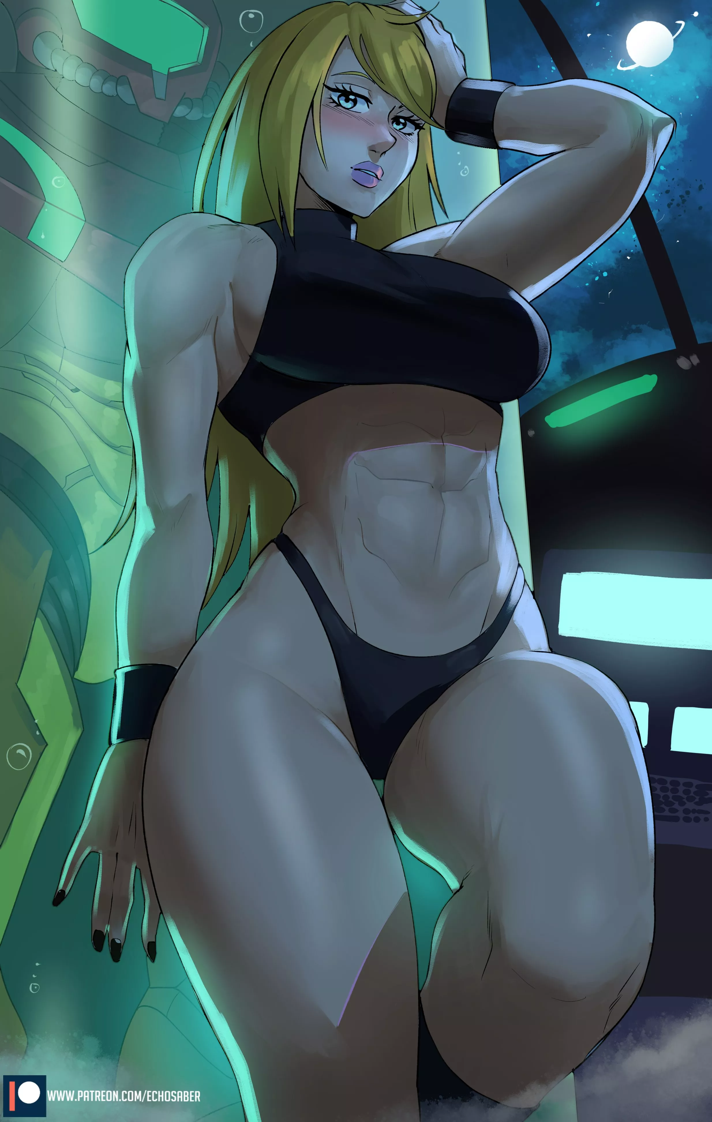 Lonely Night with Samus (Echo Saber)