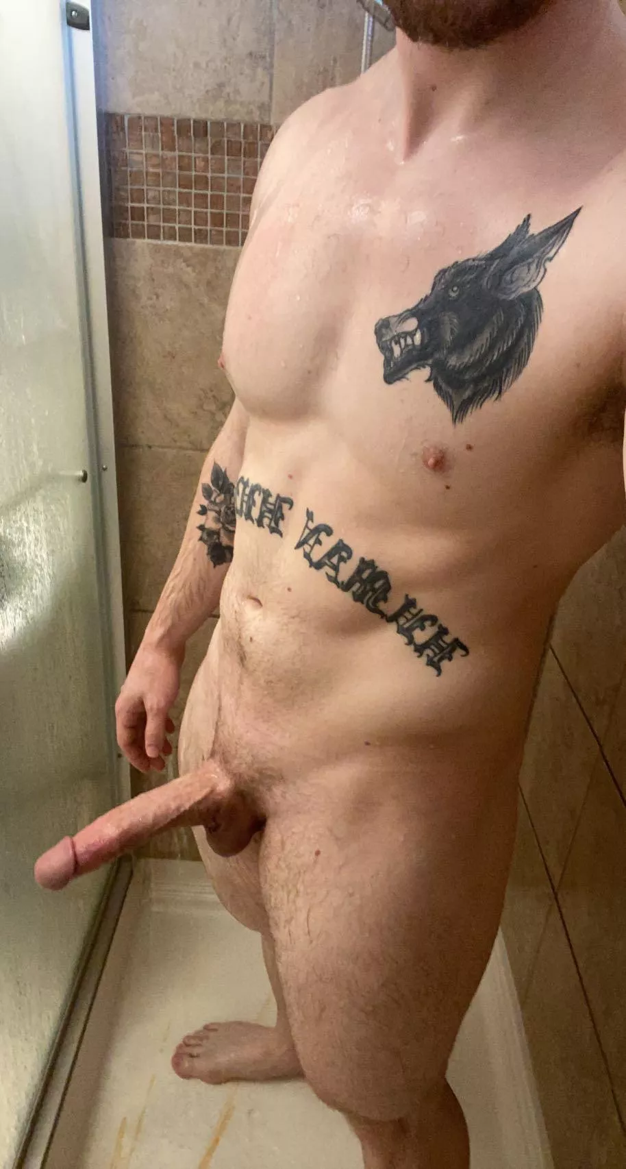 long showers and long dicks