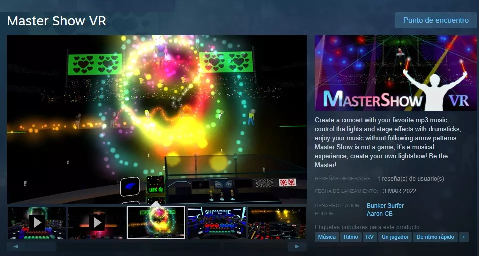 Looking for real streamers for review-key deal. Master Show VR Simulator - Steam