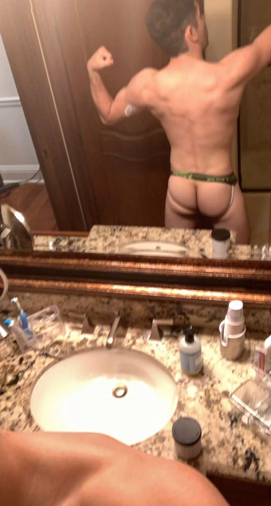 Love showing off in my jock