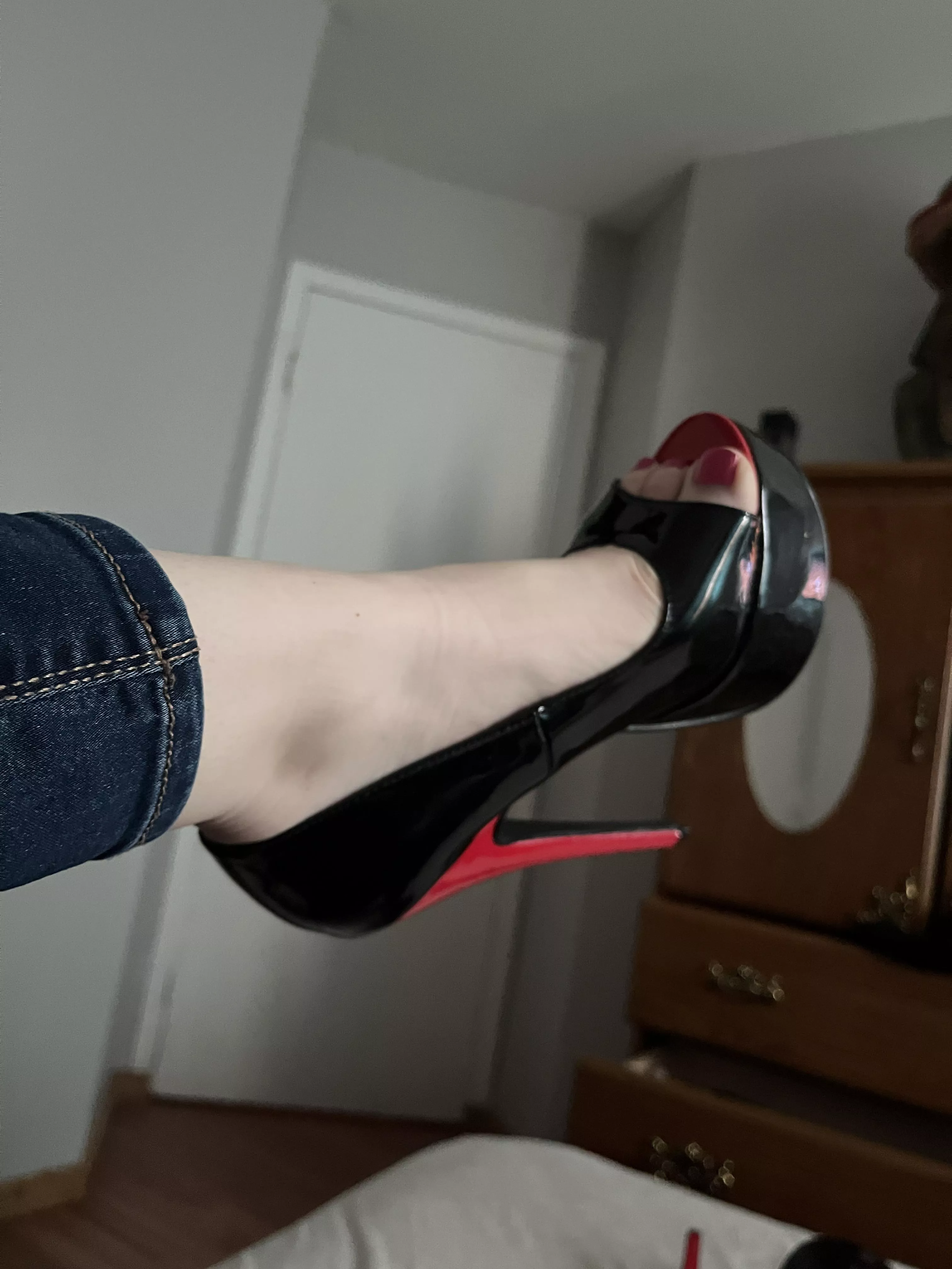 Love the color of my heels