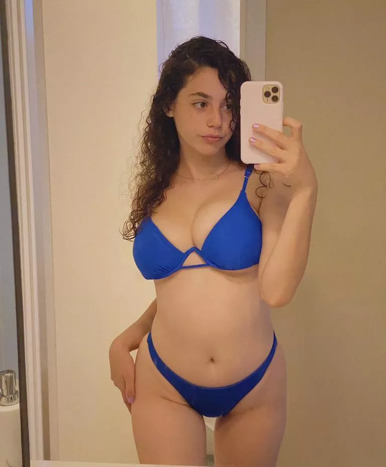 Love this blue bikini