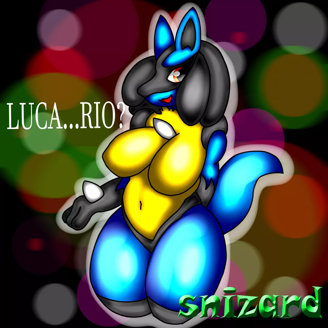 Luca Lucario (by me snizard)