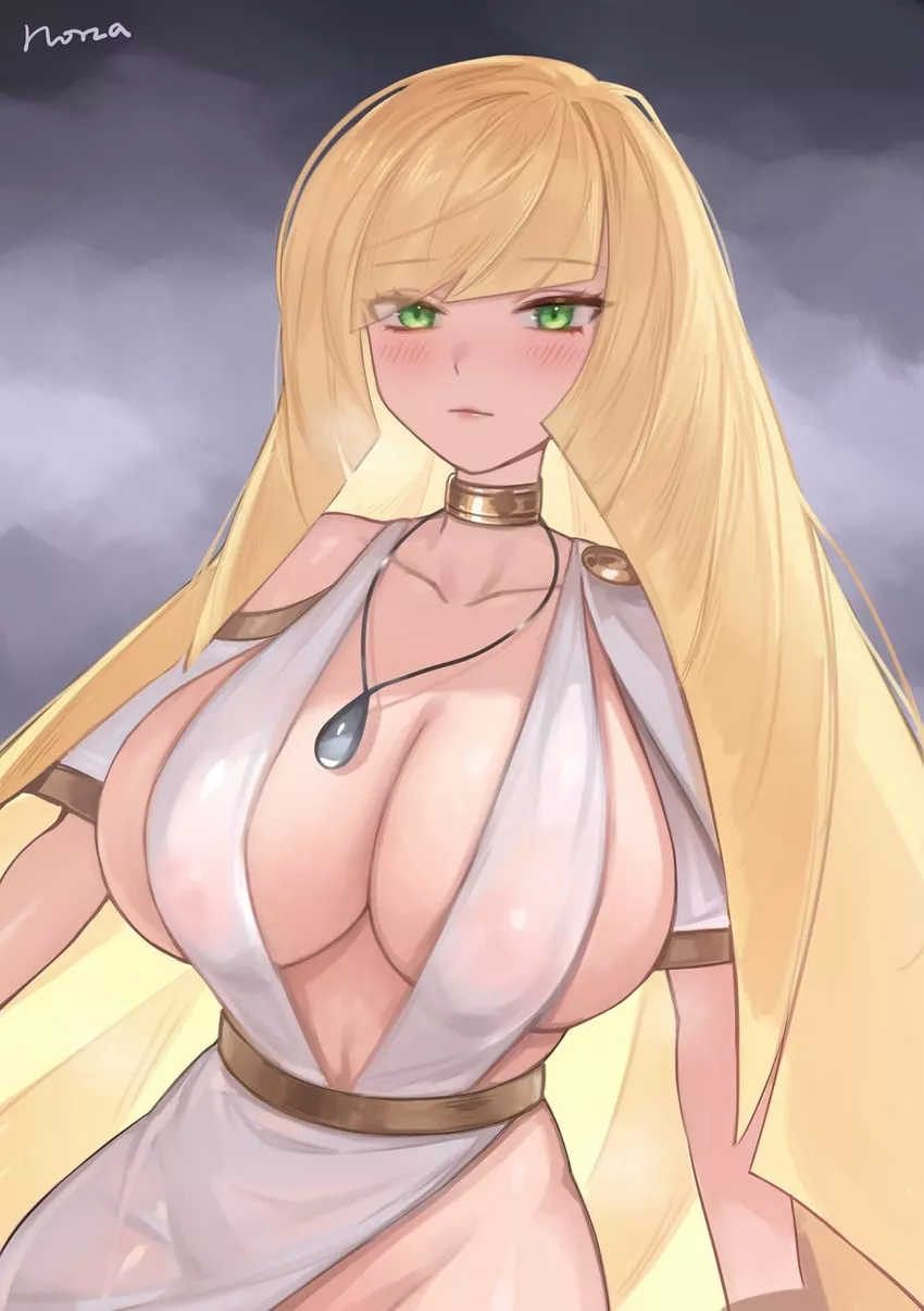 Lusamine's new outfit.