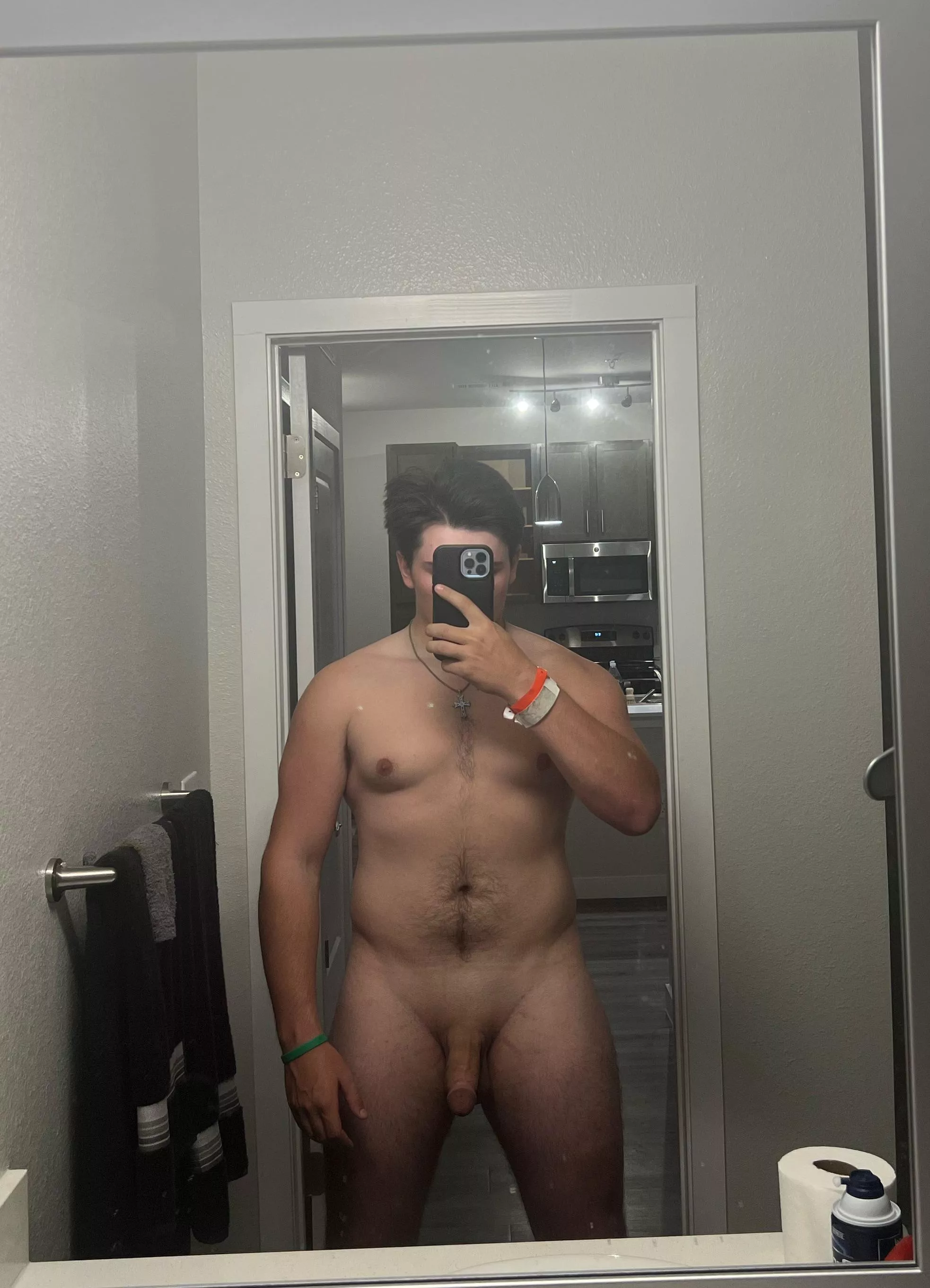 M, 225, 5’10 I’m working on my body confidence by posting publicly. I’ve been struggling with my body image for a bit. Here’s to taking steps in the right direction