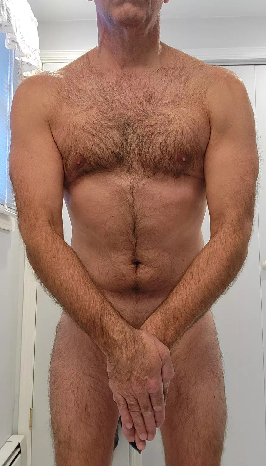 [M] Do you like my after workout outfit?