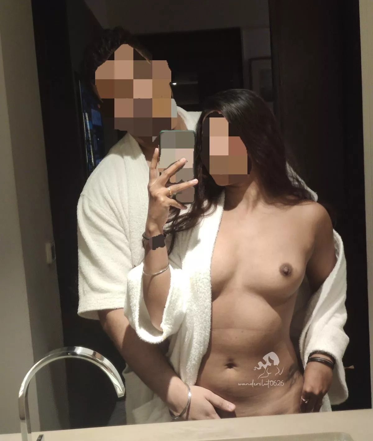 [M] [F] He insists that I stay naked around him