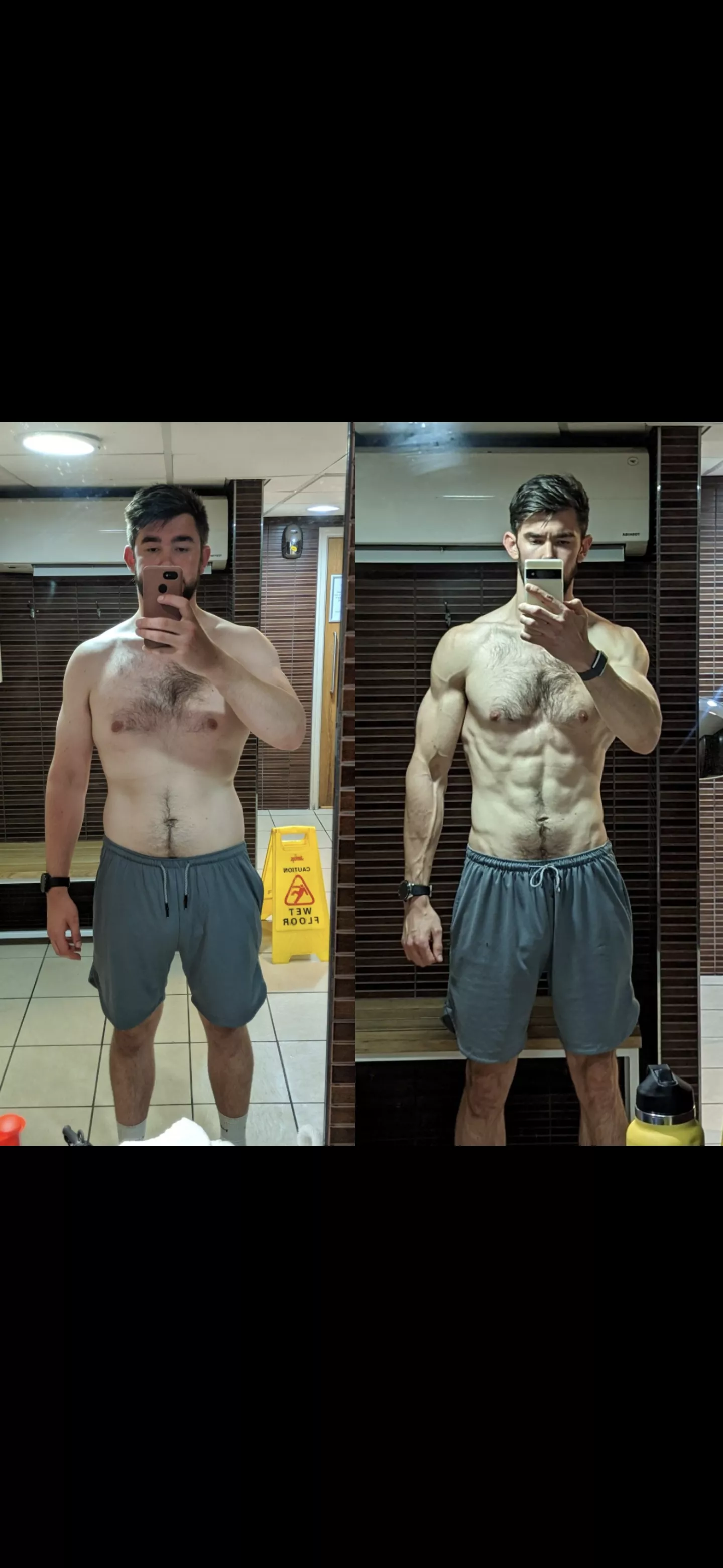 [M] it's taken a while, but making progress on the journey to get shredded 👌