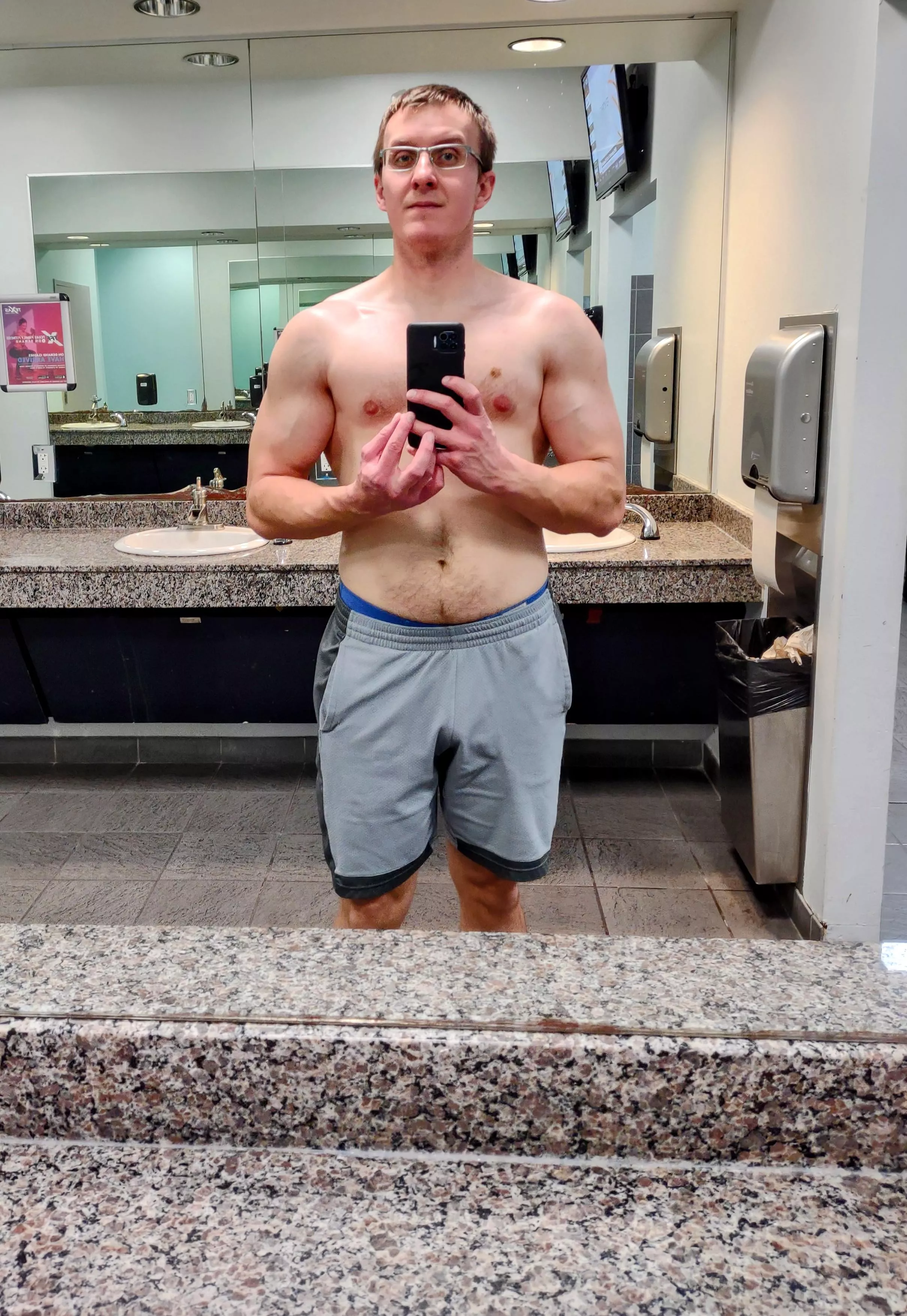 [M] I've been really working on my shoulders after realizing I have an overdeveloped chest. How are they looking?