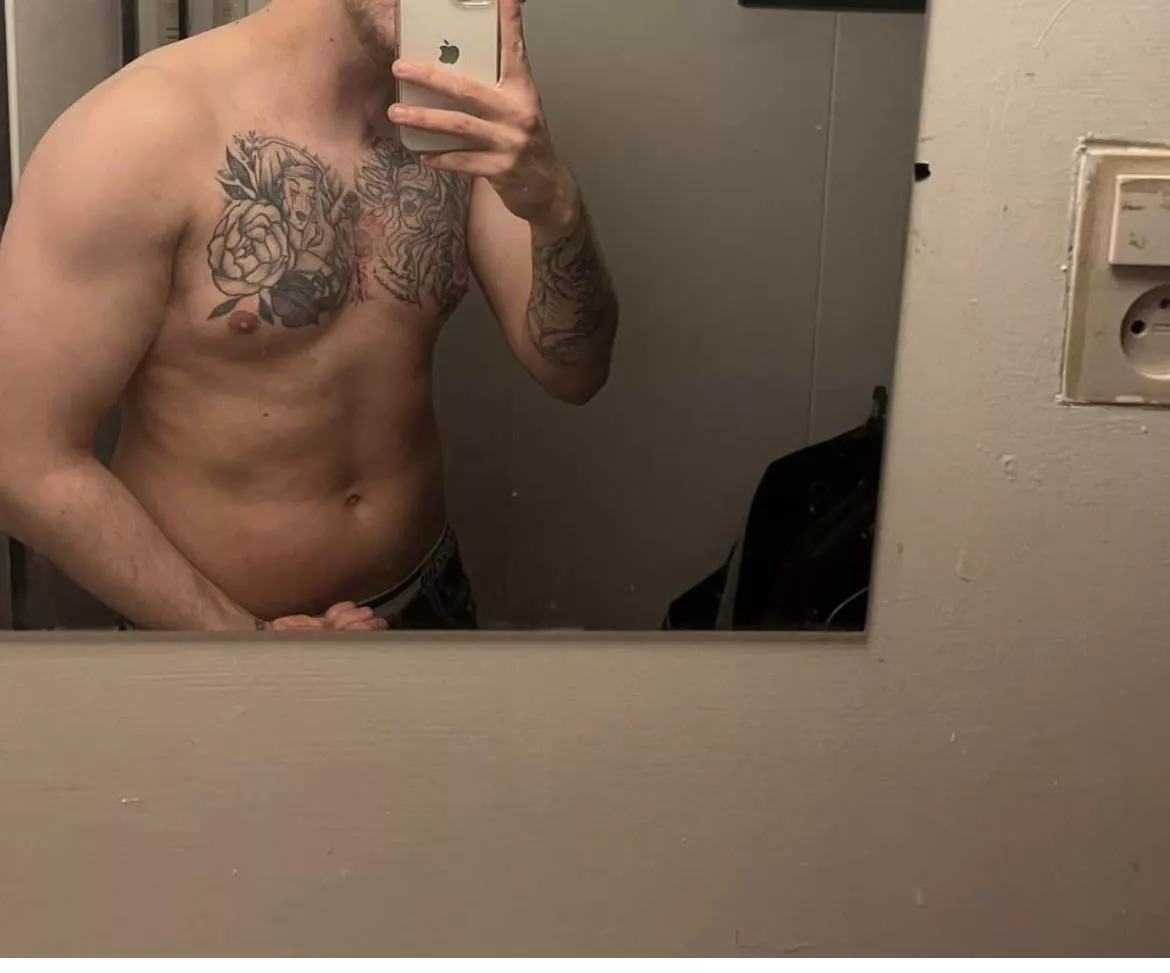 [m] started working out 6 months ago