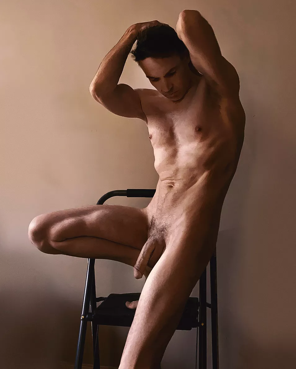 (M) Step stool nude