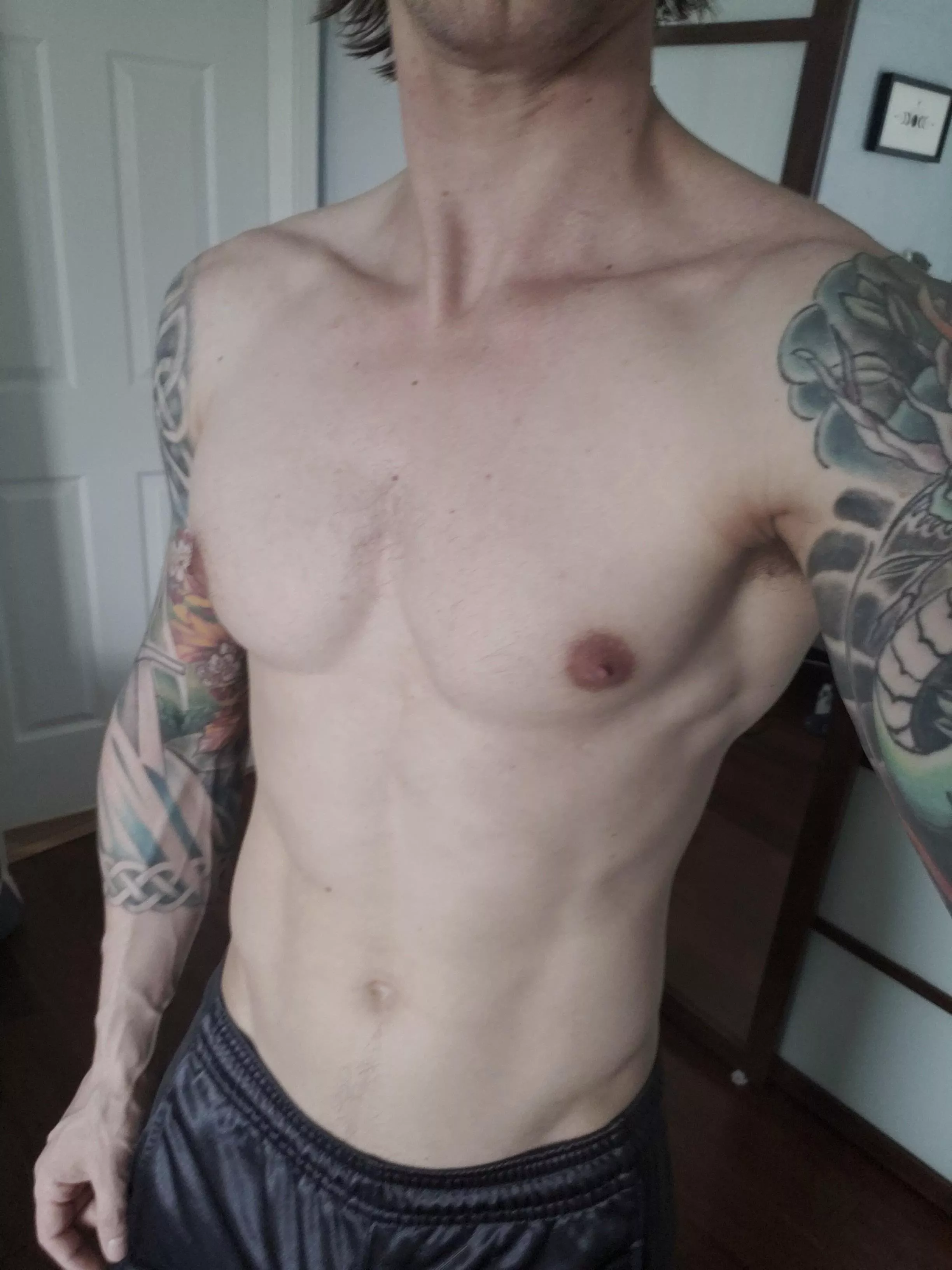 [M] waiting for more tattoos, may as well make some gains