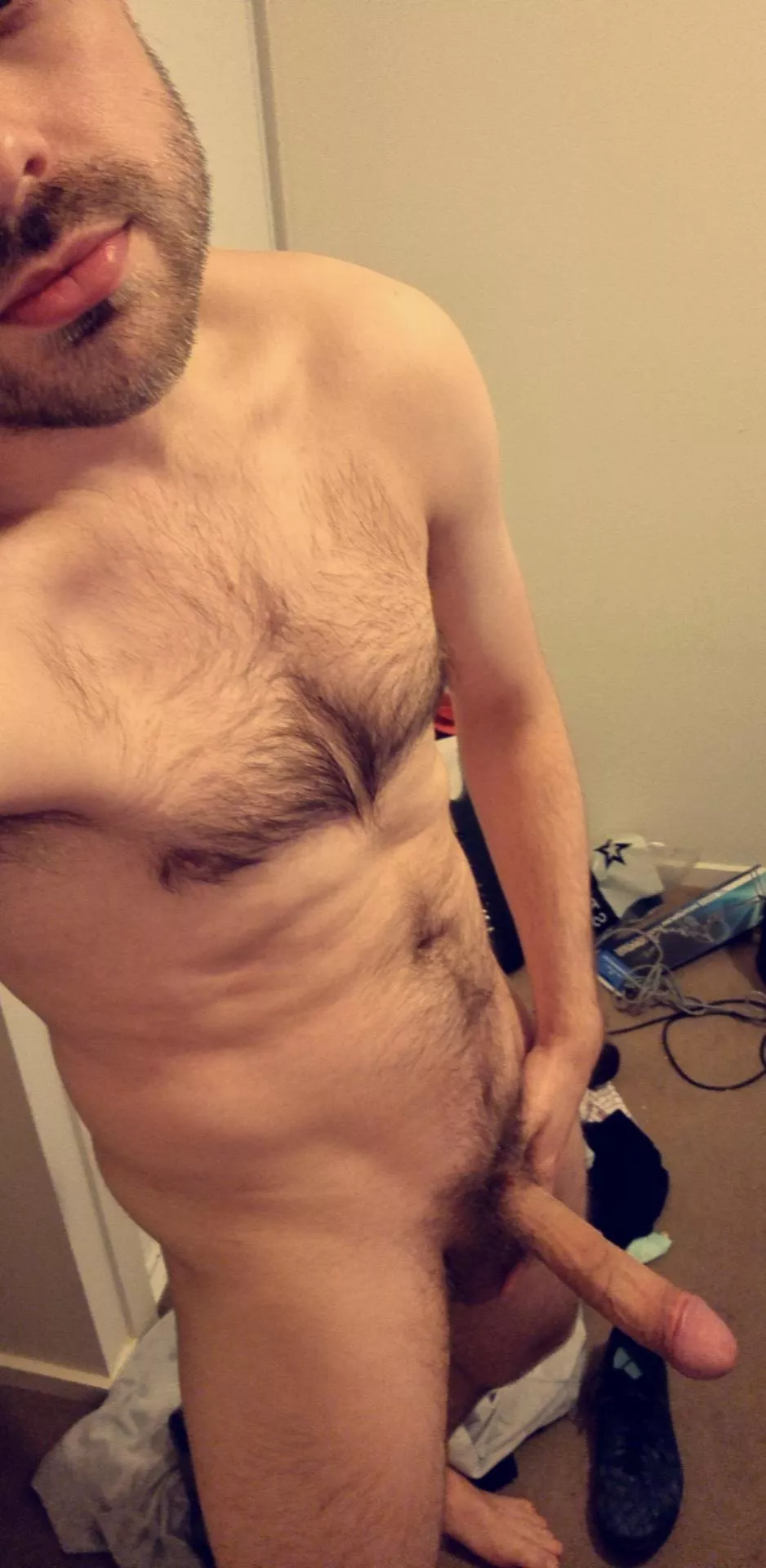 [m] was horny and hard af the other night, thought you guys would like it too