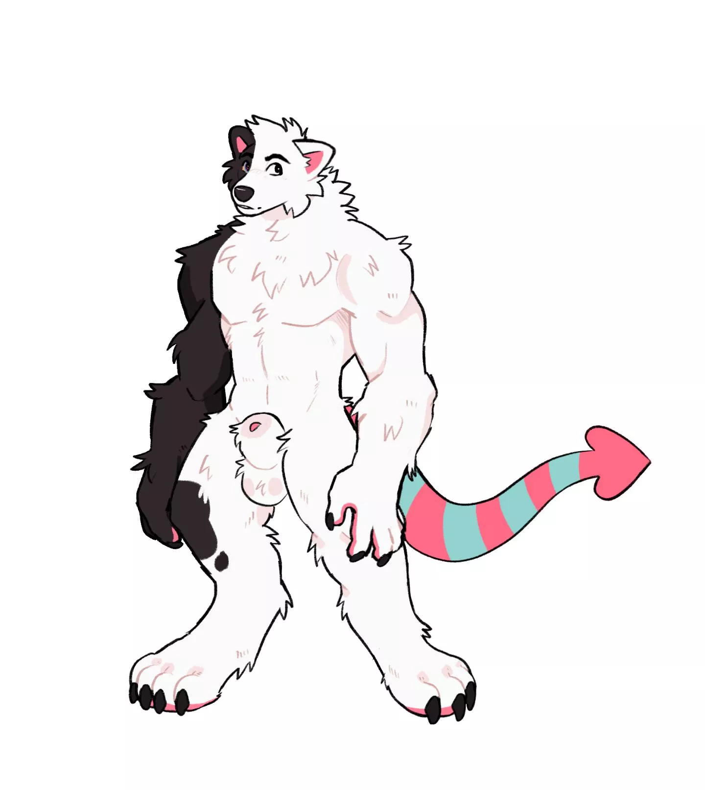 (M) werewolf himbo//art by me @fallflys on twitter