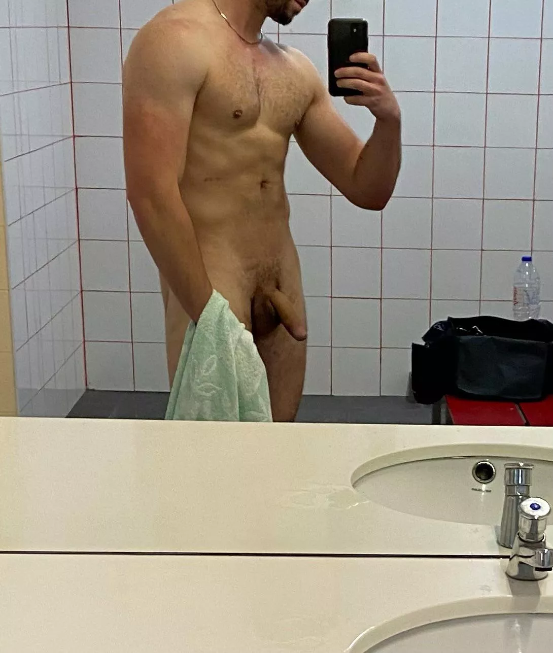 [m] workout done, ready for a shower