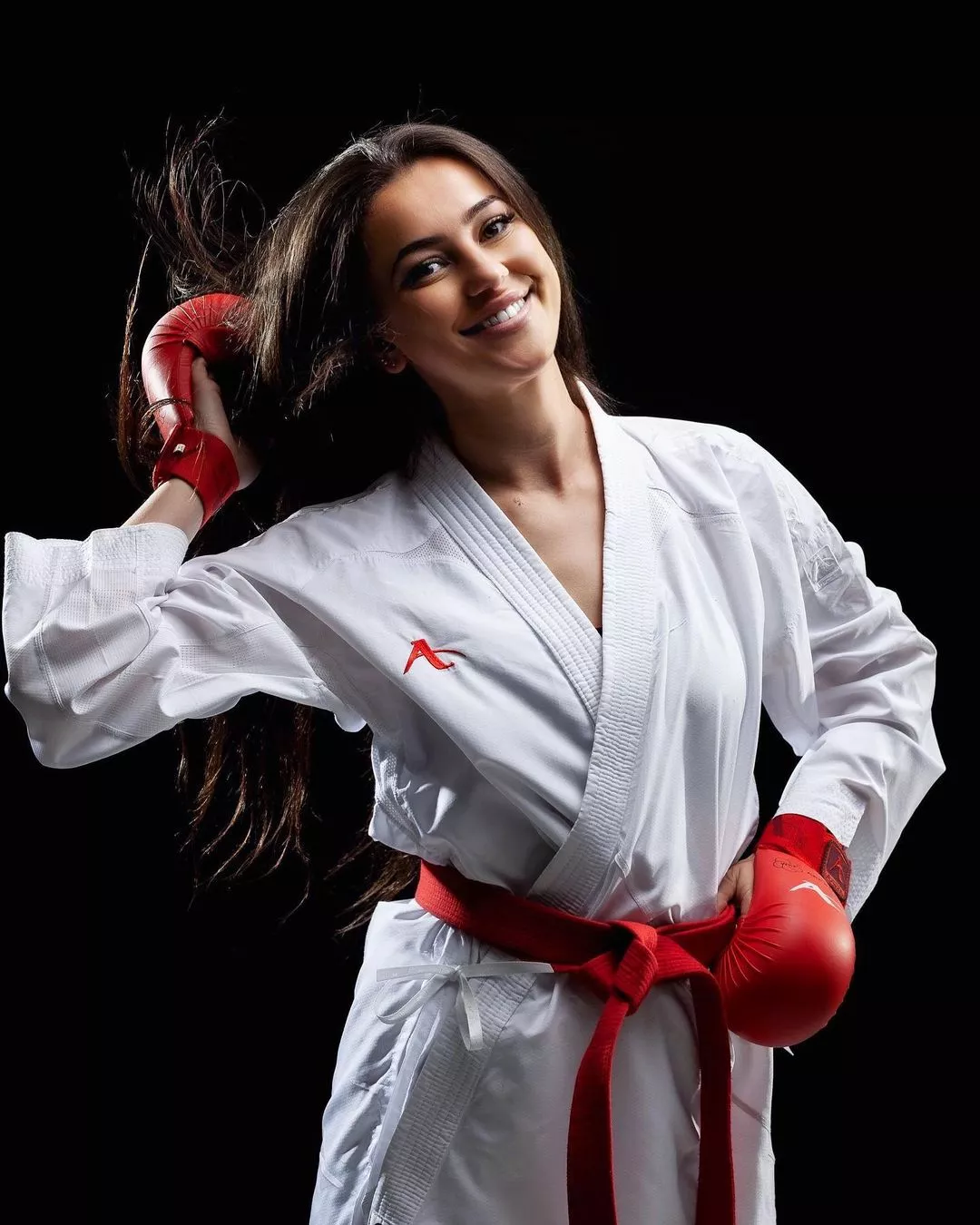 Macedonian karateka Monika Stefanovska