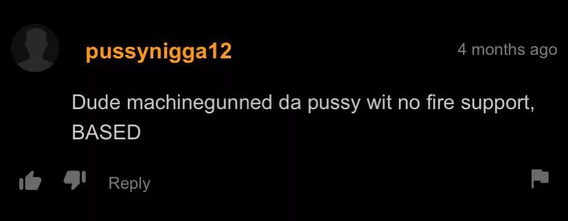 machinegunned da pussy wit no fire support