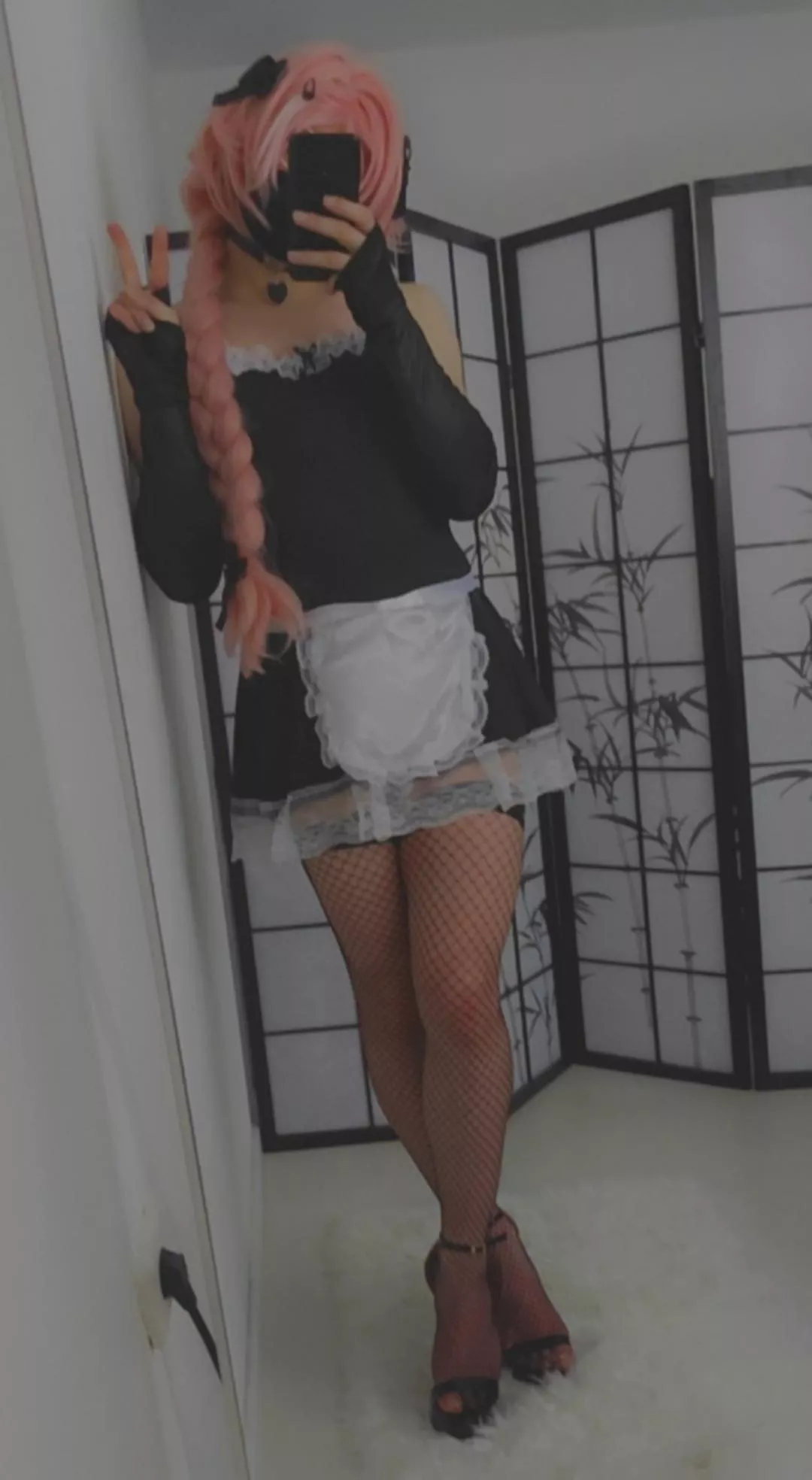 Maid Astolfo will clean your room and kiss your forehead :3