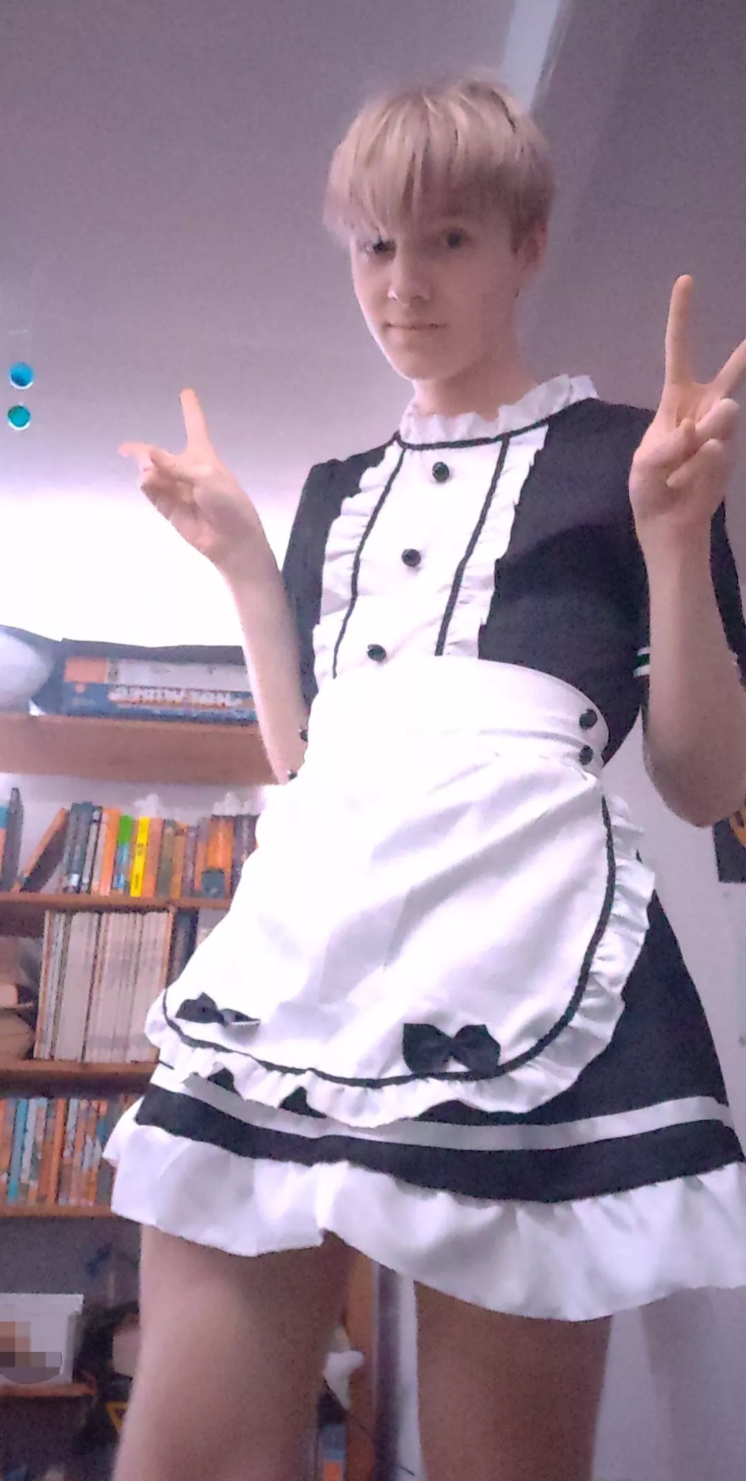 maid outfit 😶 ill probably delete soon