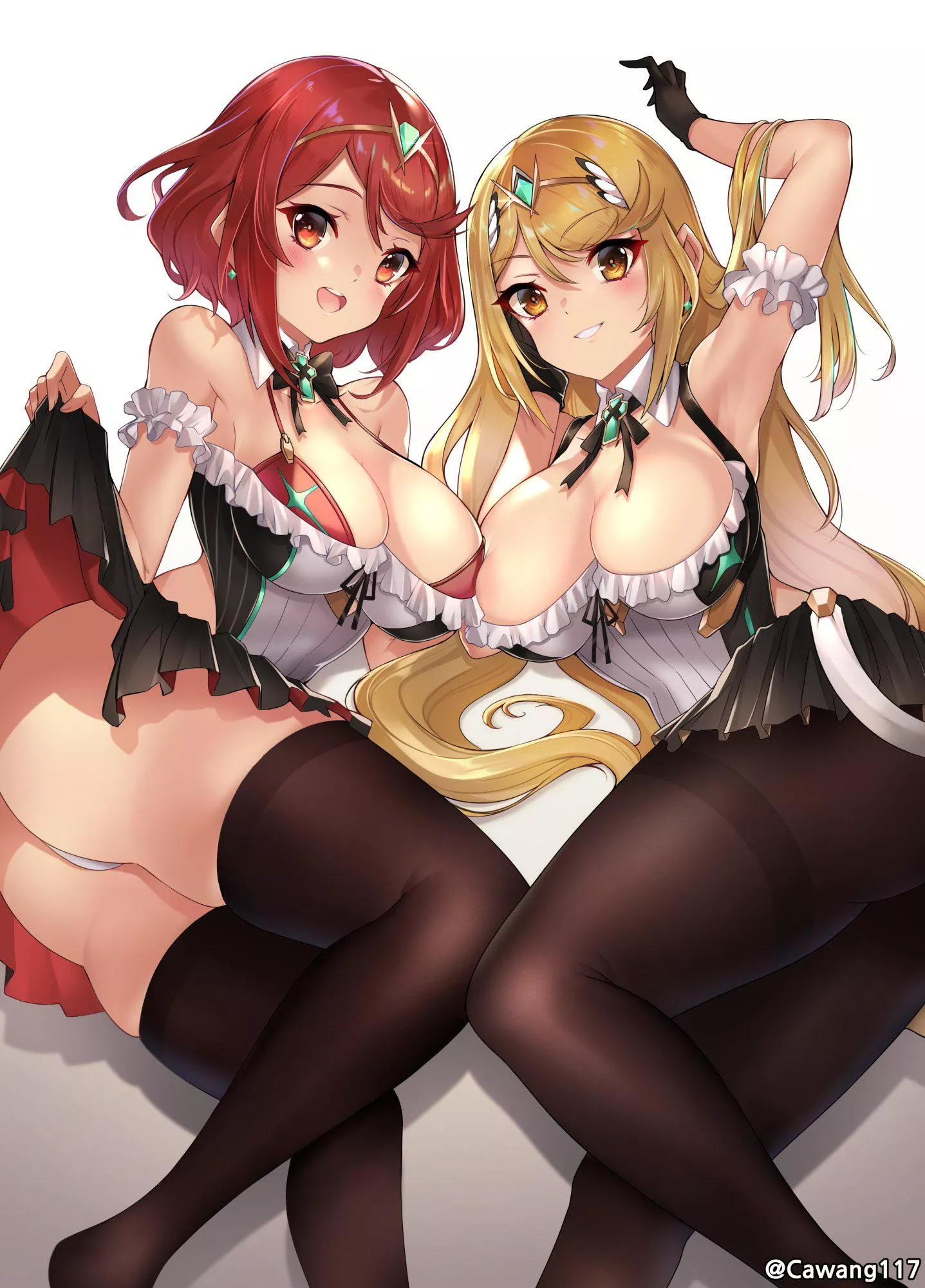 Maid Pyra & Mythra (Cawang)