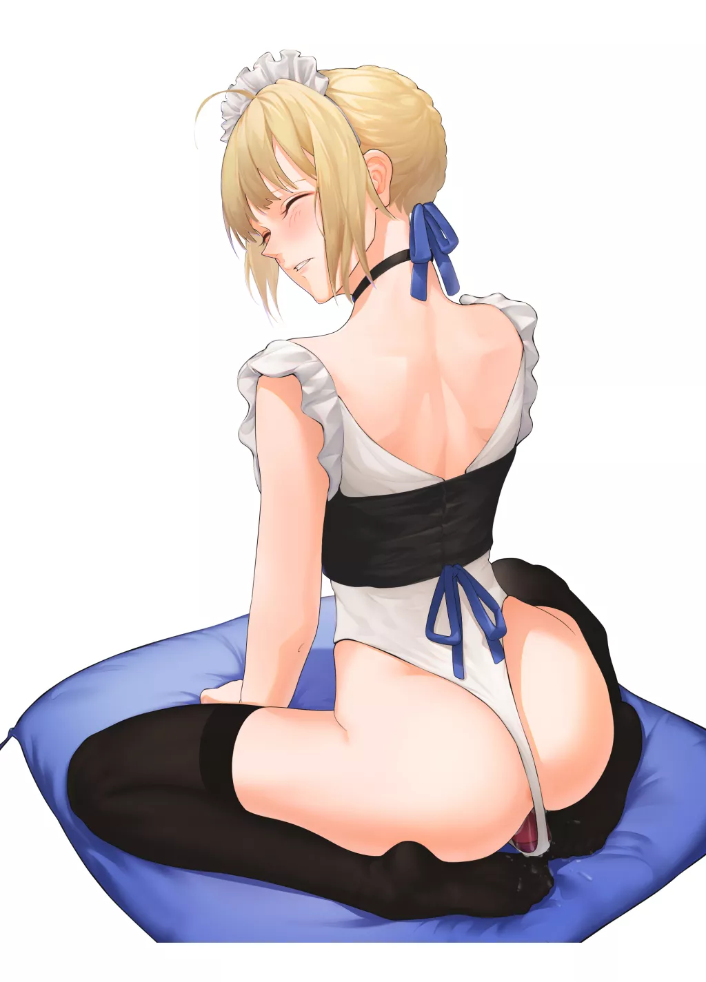 Maid training of Saber (Tamamoice)