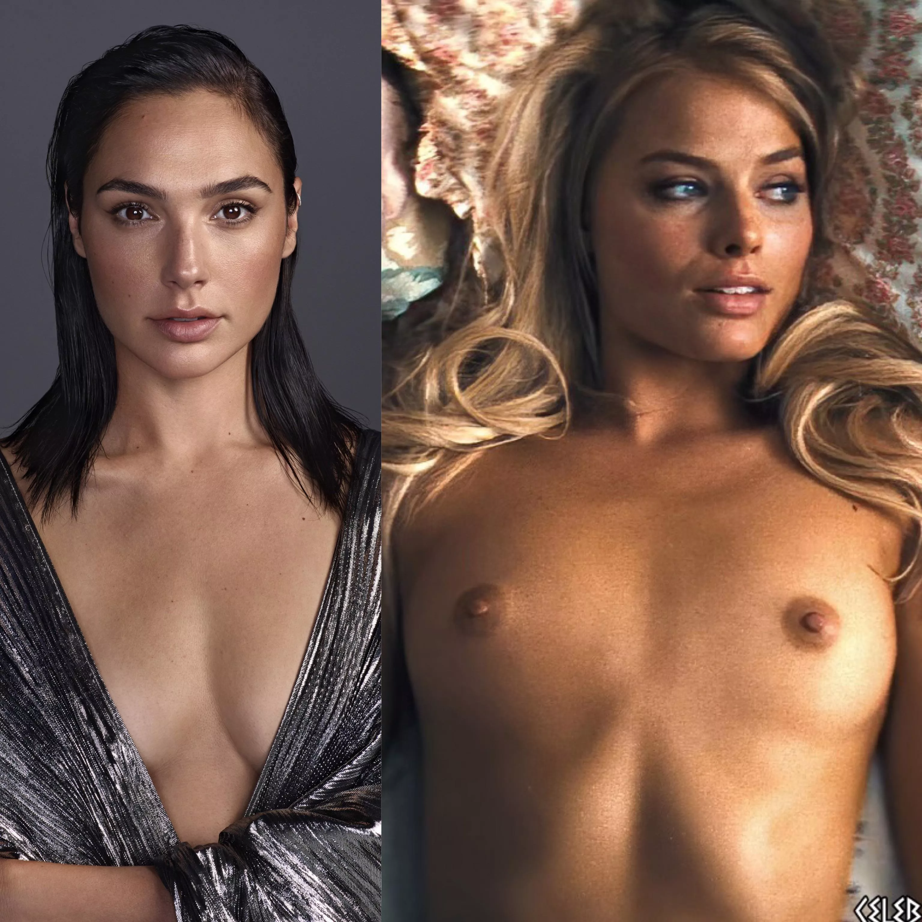 Make me cum for Gal Gadot or Margot Robbie?