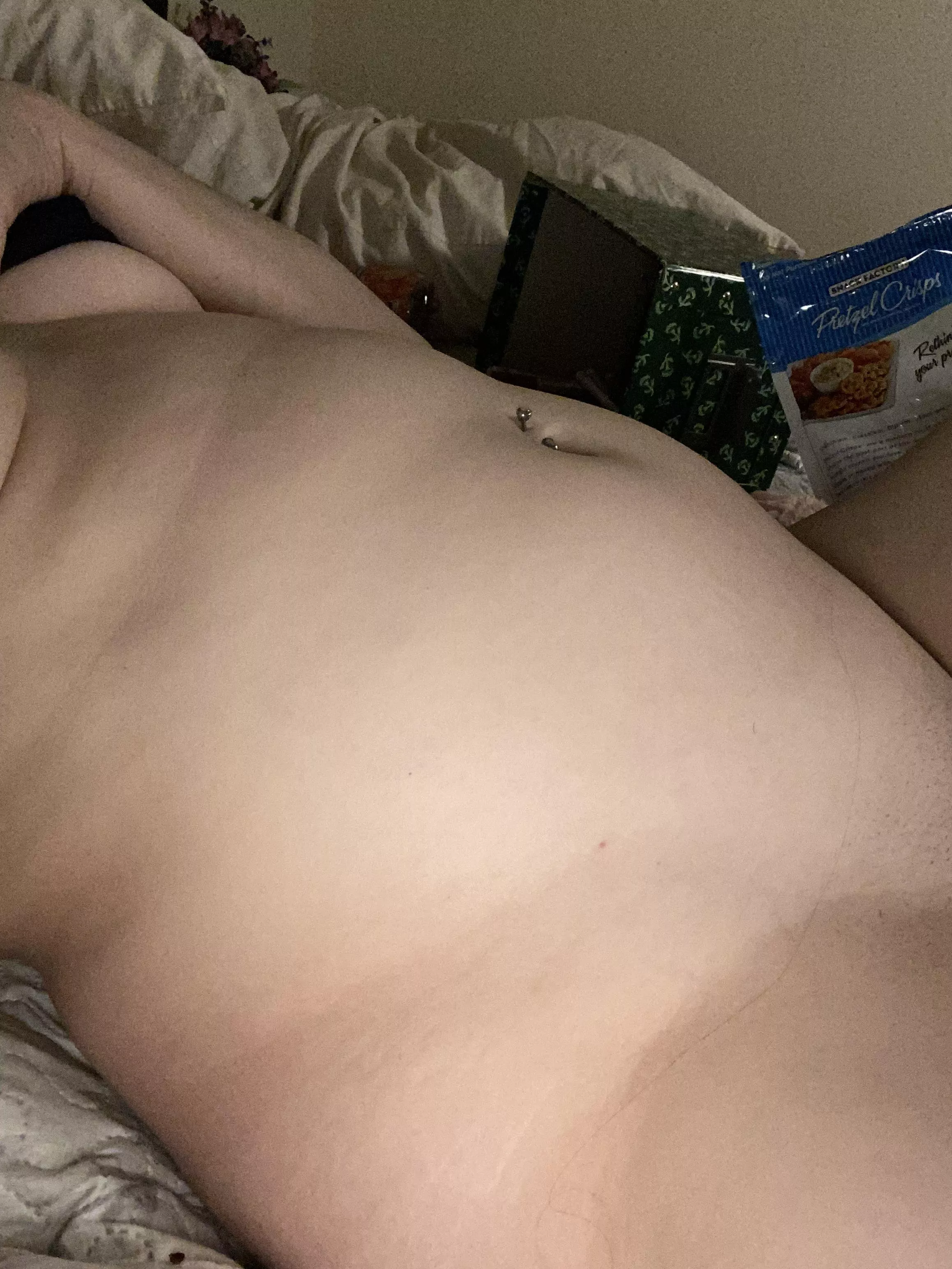 Make my belly double in size?