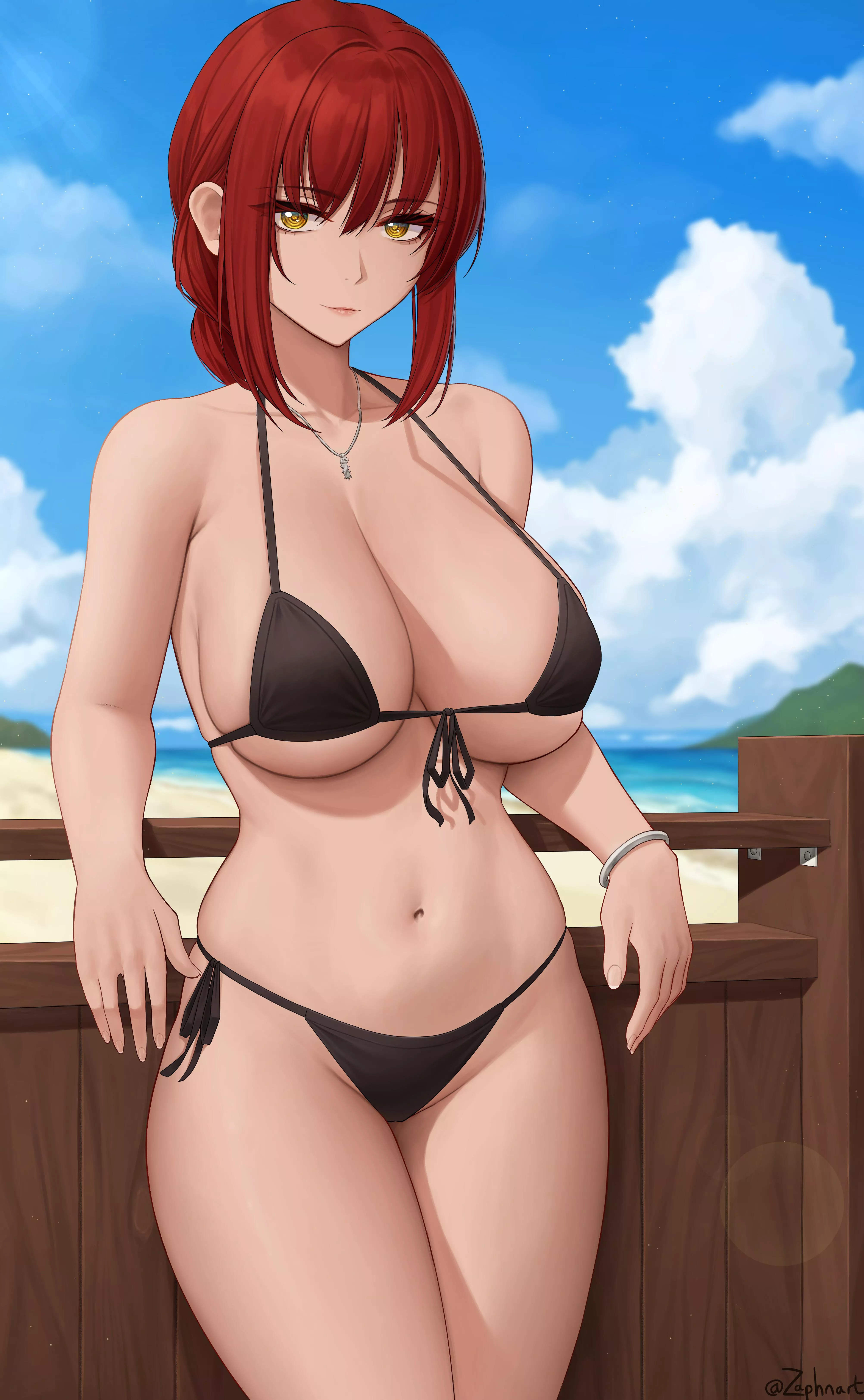 Makimaâ€™s skimpy bikini